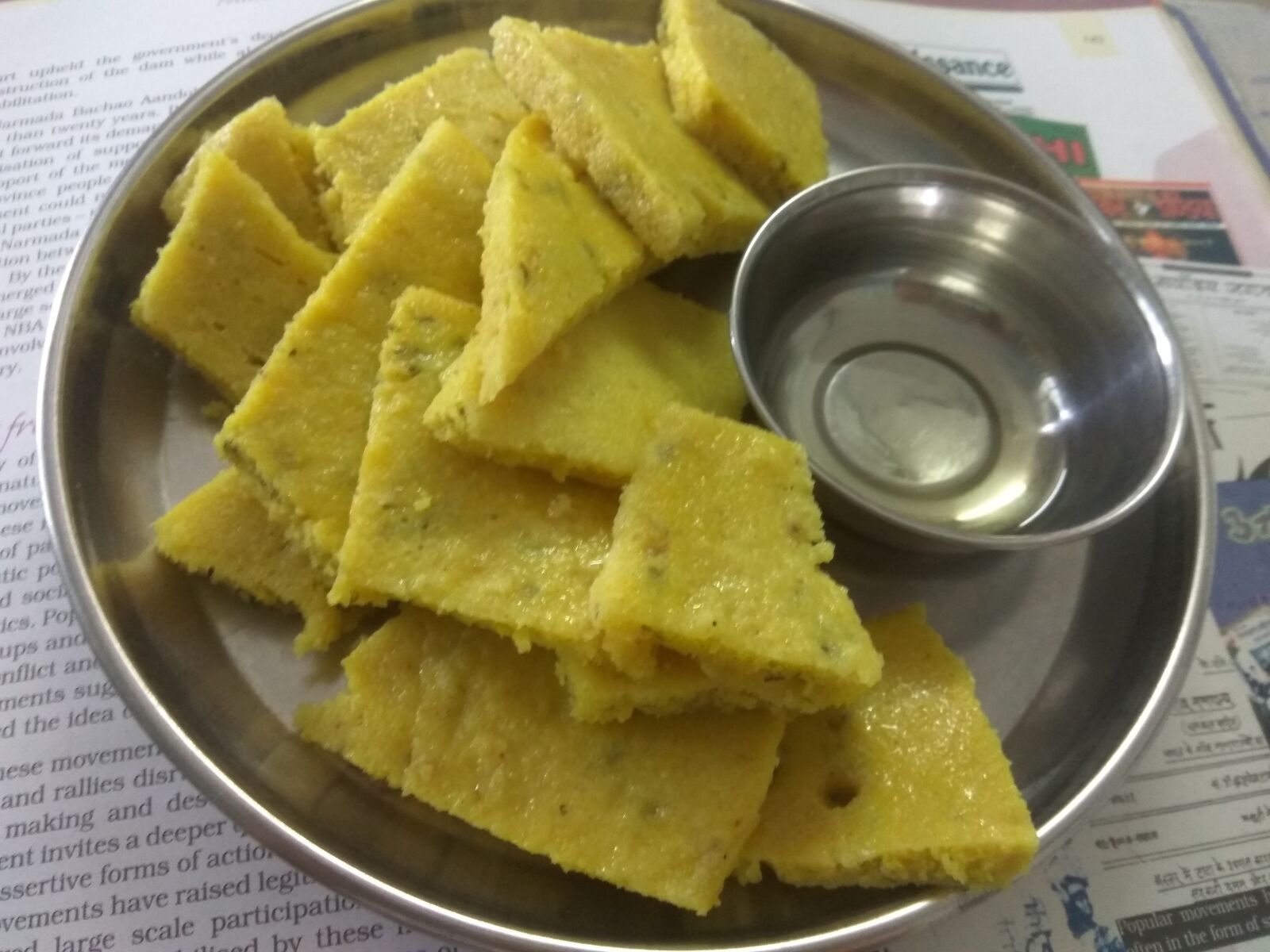 Xiaomi Redmi Note3 sample photo. Dhokla, indian, food photography