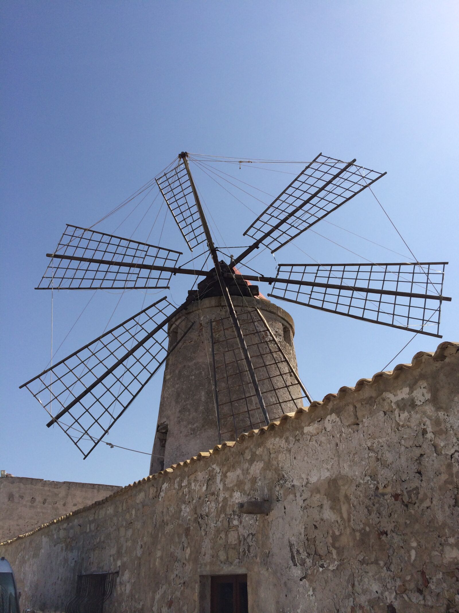Apple iPhone 5s sample photo. Mill in trabia, sicily photography