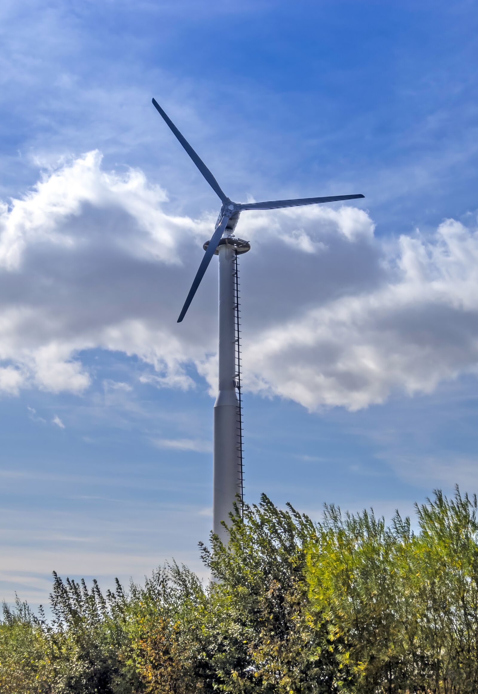 Canon PowerShot S95 sample photo. Wind turbine, energy, renewable photography