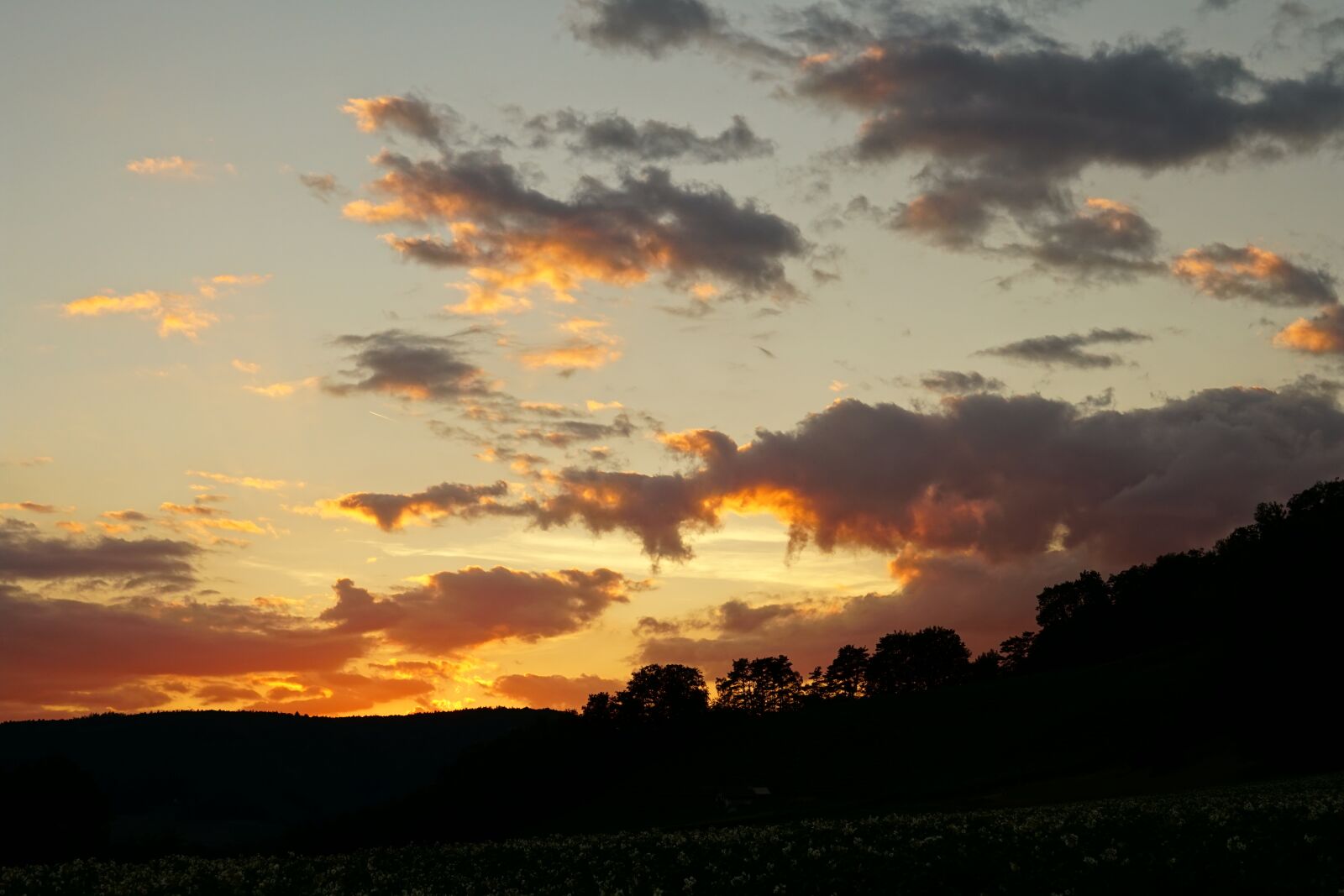 Sony a6300 + Sony Vario Tessar T* FE 24-70mm F4 ZA OSS sample photo. Clouds, evening sky, sunset photography