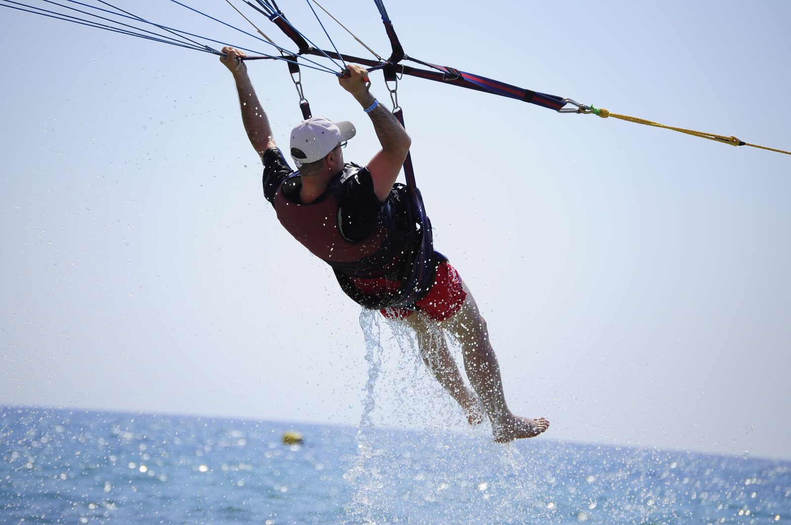 Nikon D90 sample photo. Parachute, skydiving, parasailing photography
