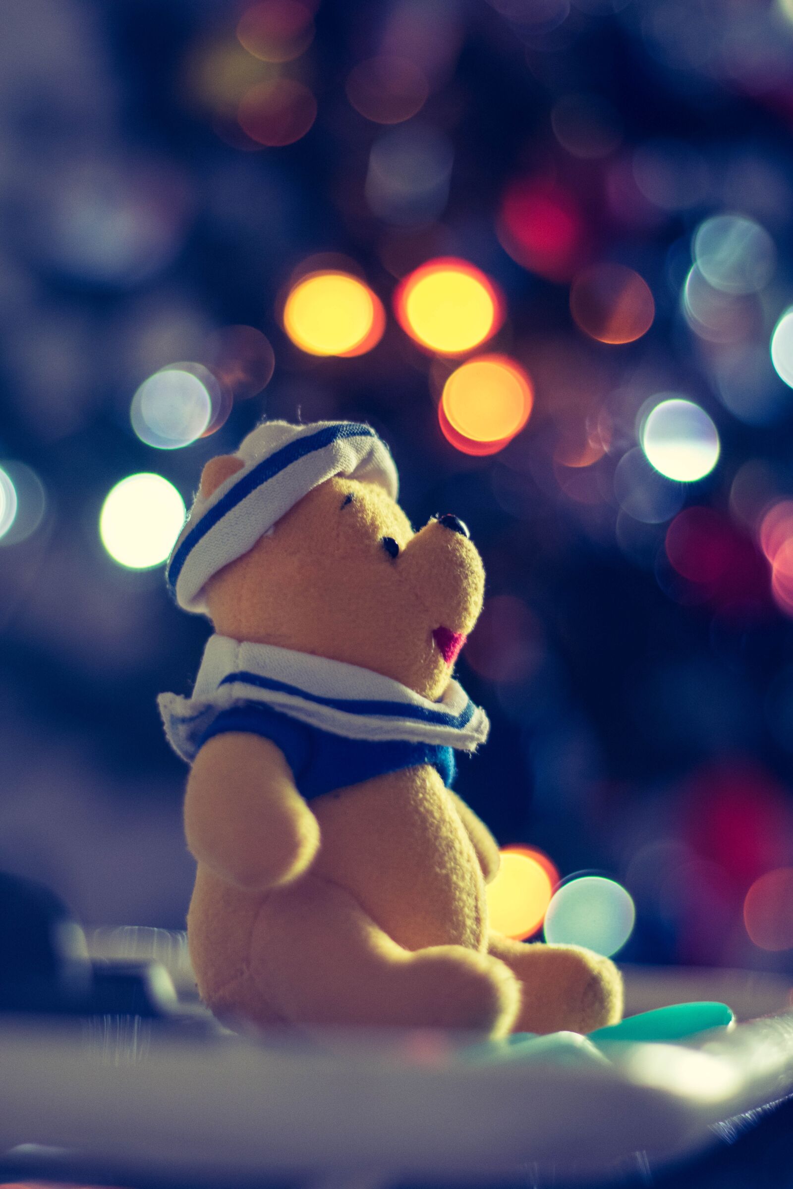 Nikon D5300 sample photo. Wallpaper, christmas, blur photography