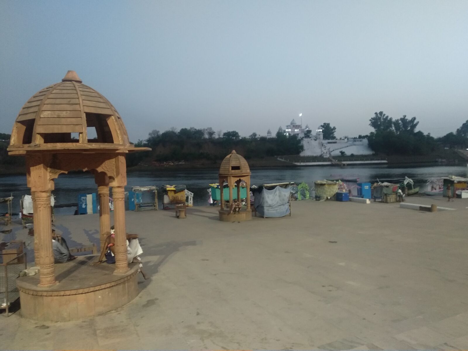 Xiaomi Mi A1 sample photo. Narmda river, rivers, temple photography