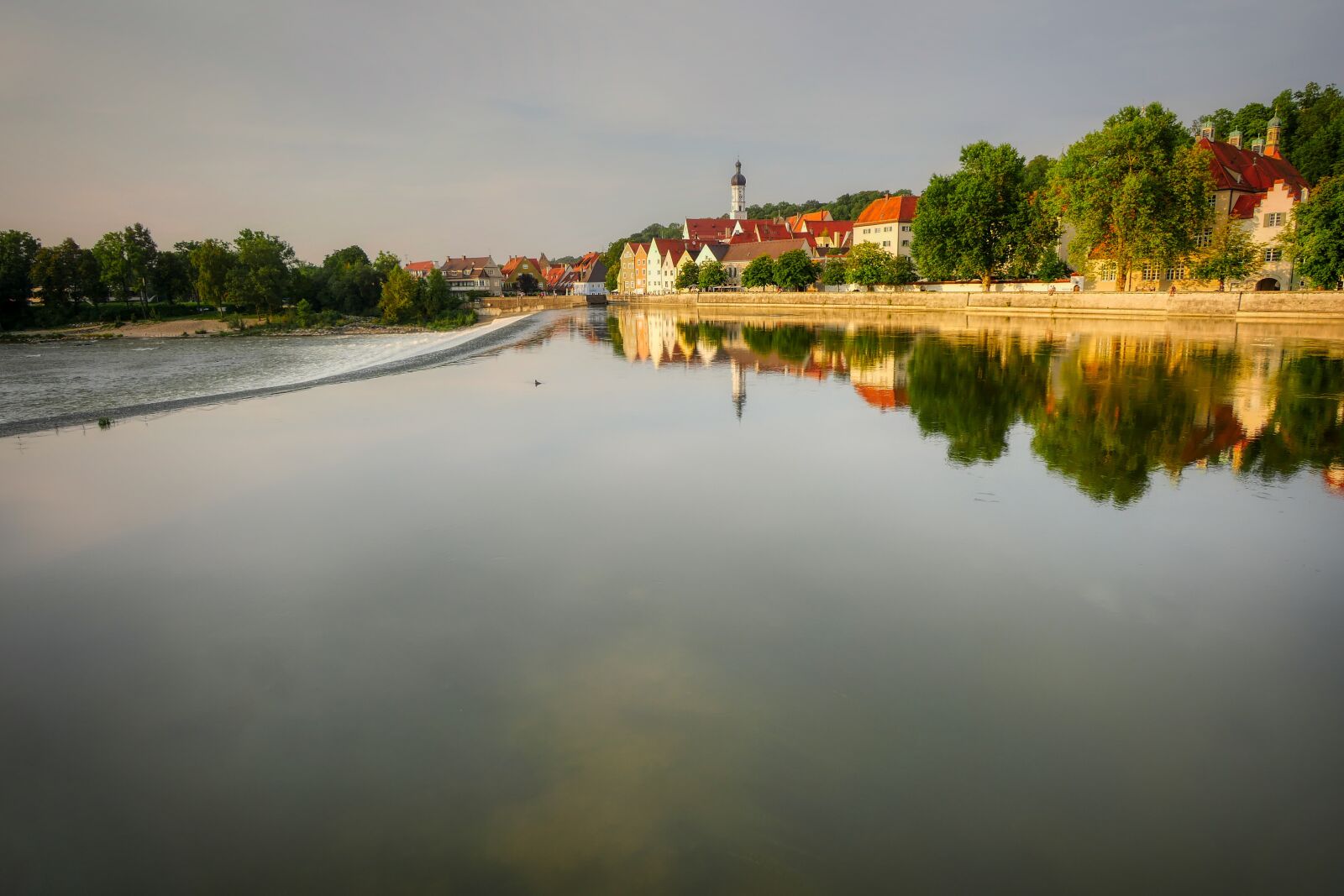 Panasonic Lumix DMC-GX8 sample photo. Landsberg, historic center, city photography