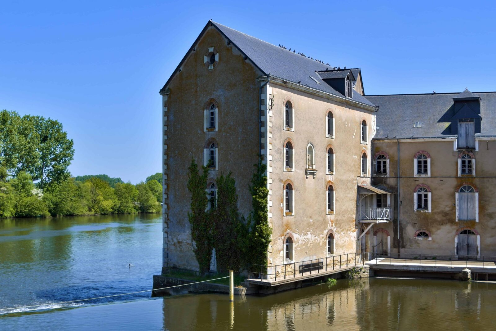 Nikon D500 sample photo. River, house, reflection, water photography