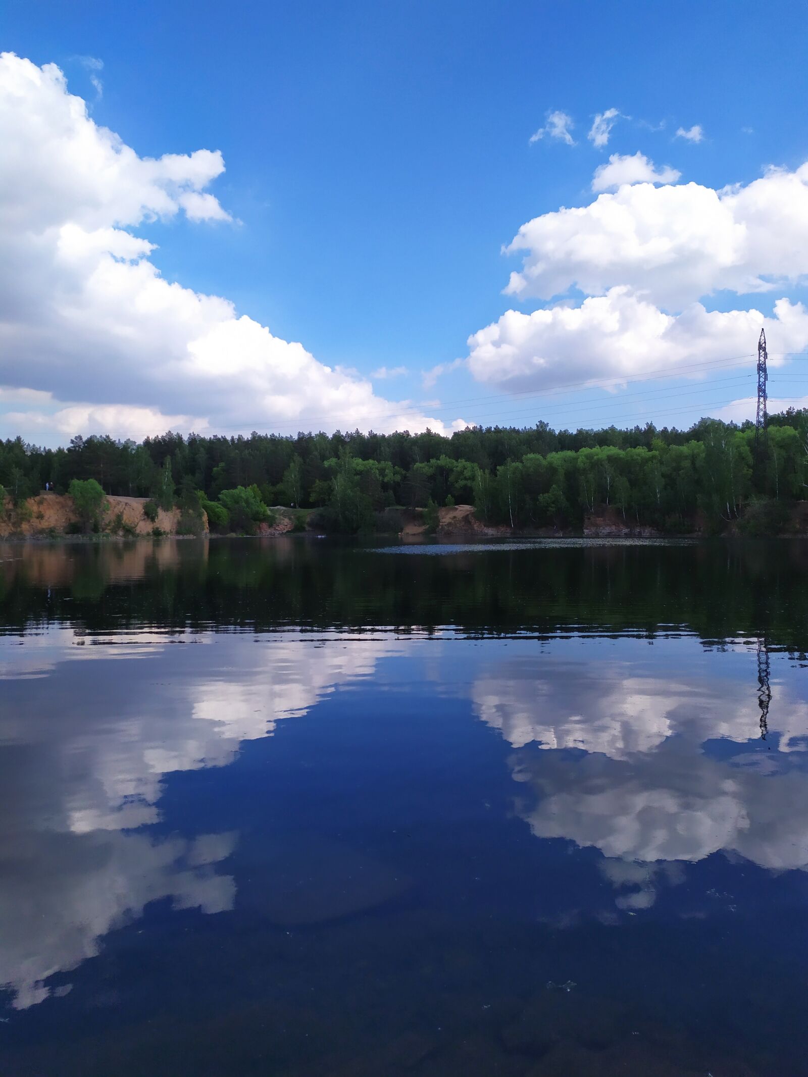 Xiaomi Redmi Note 7 sample photo. Water, clouds, sky photography