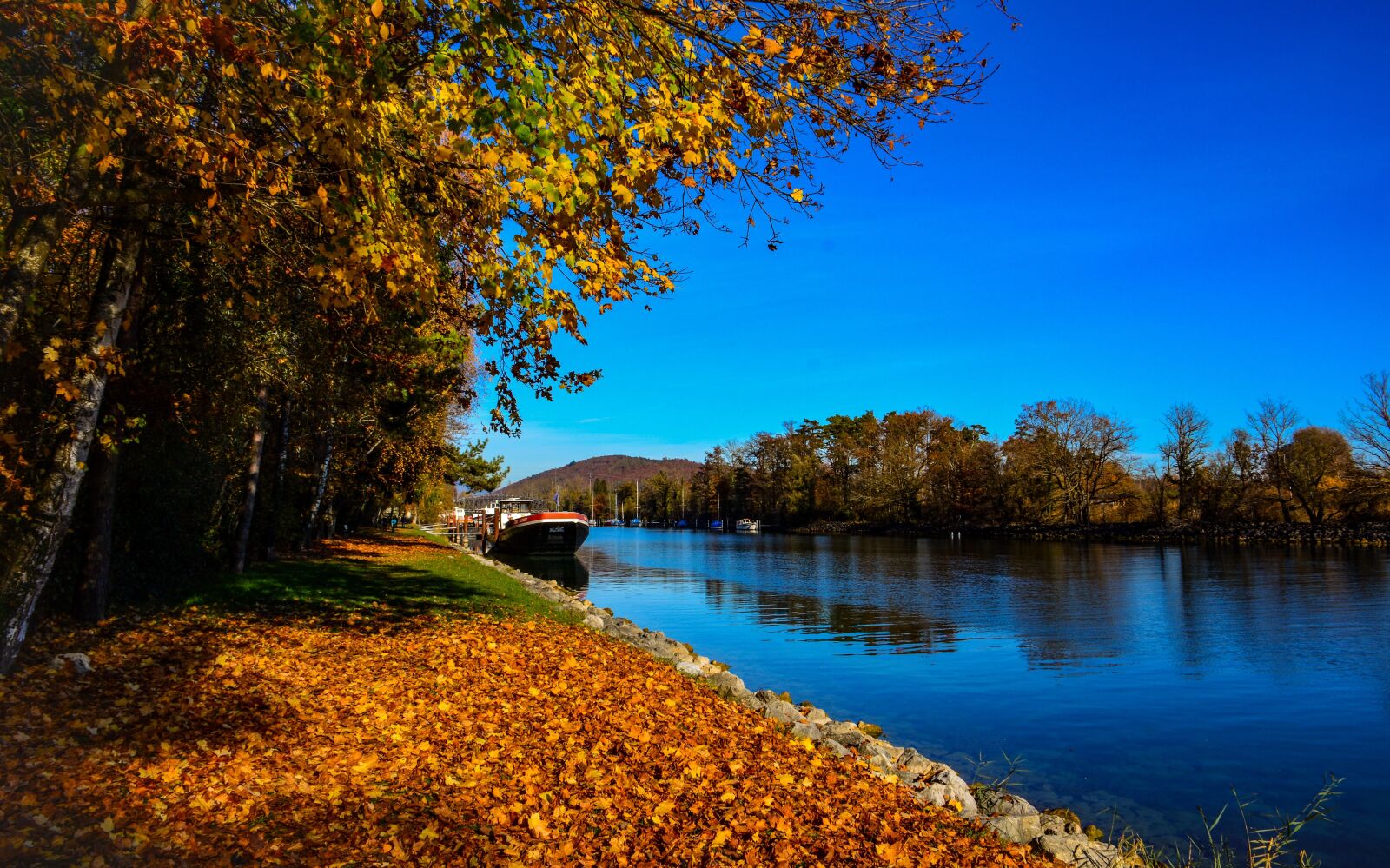 Nikon D7100 sample photo. Channel, river, fall photography