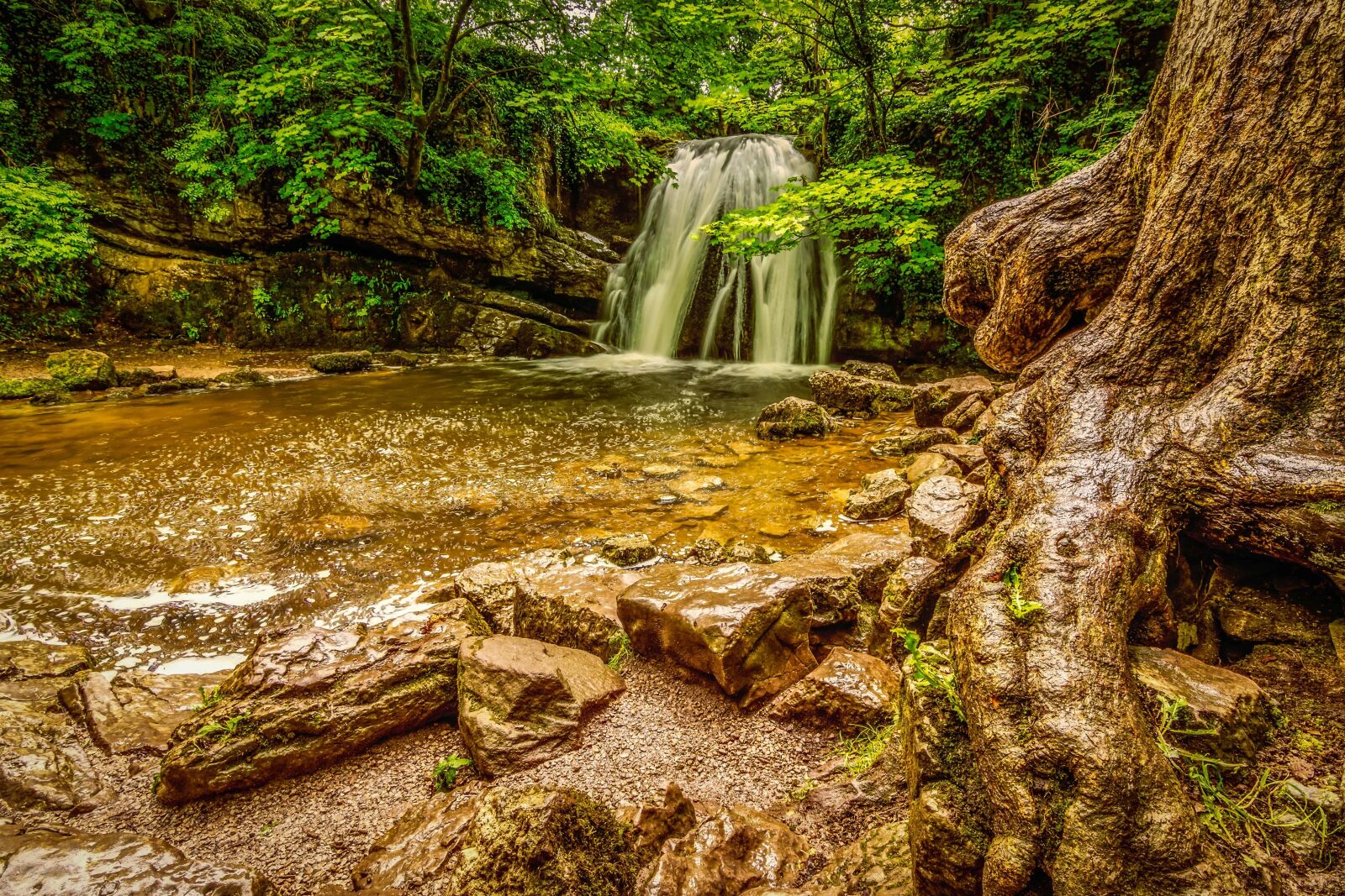 Nikon D7100 sample photo. Waterfall, nature, landscape, stream photography
