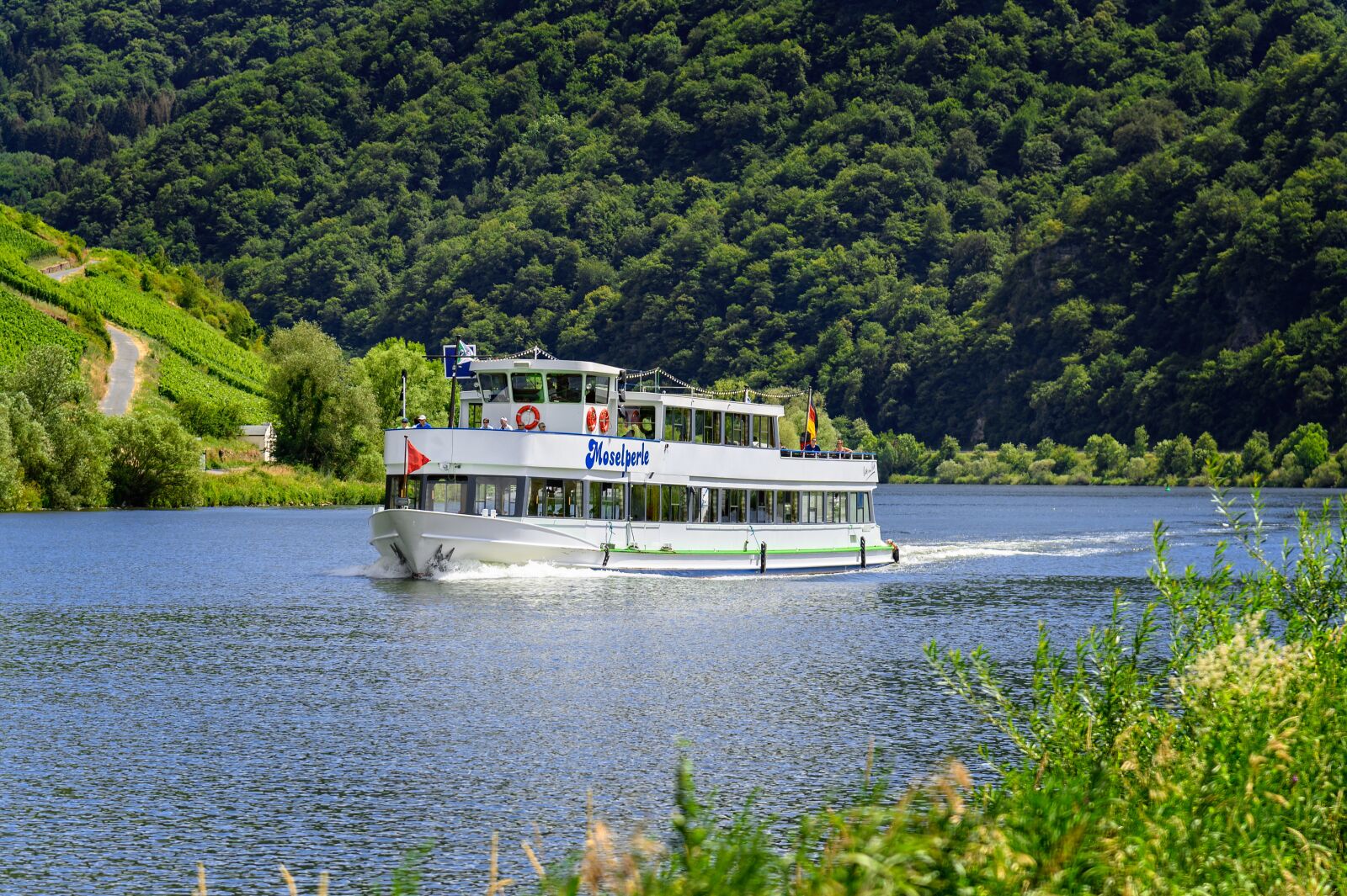 Nikon Z6 sample photo. Ship, mosel, water photography