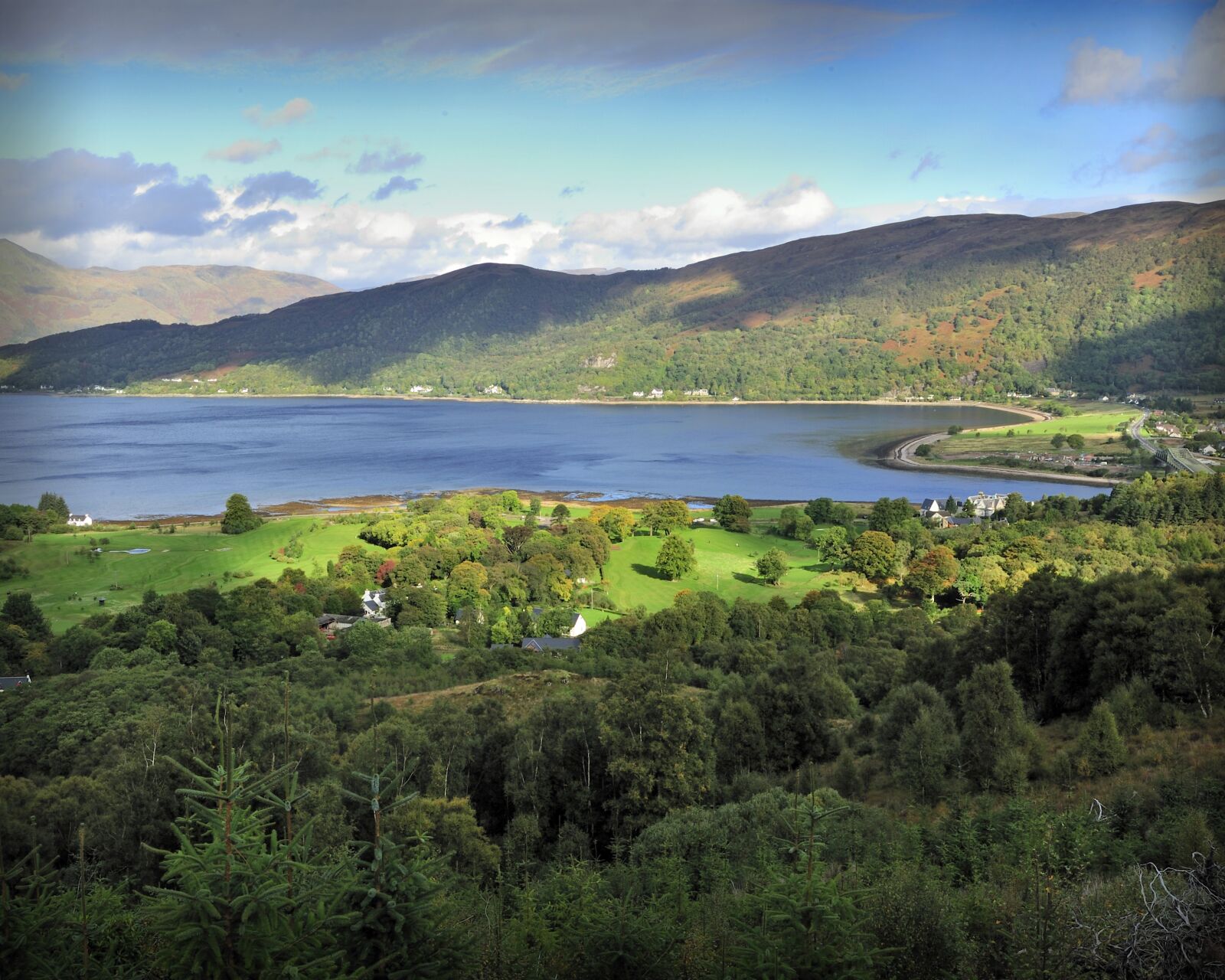 Nikon D700 sample photo. Glenachulish, loch linnhe, scotland photography