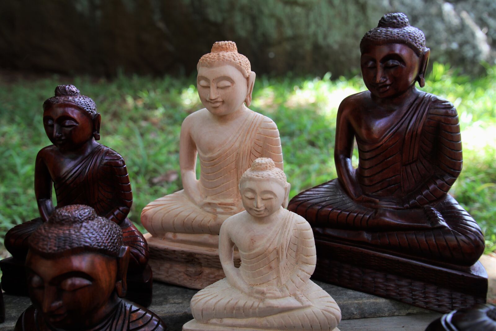Canon EOS 80D sample photo. Buddha, wooden, religion photography