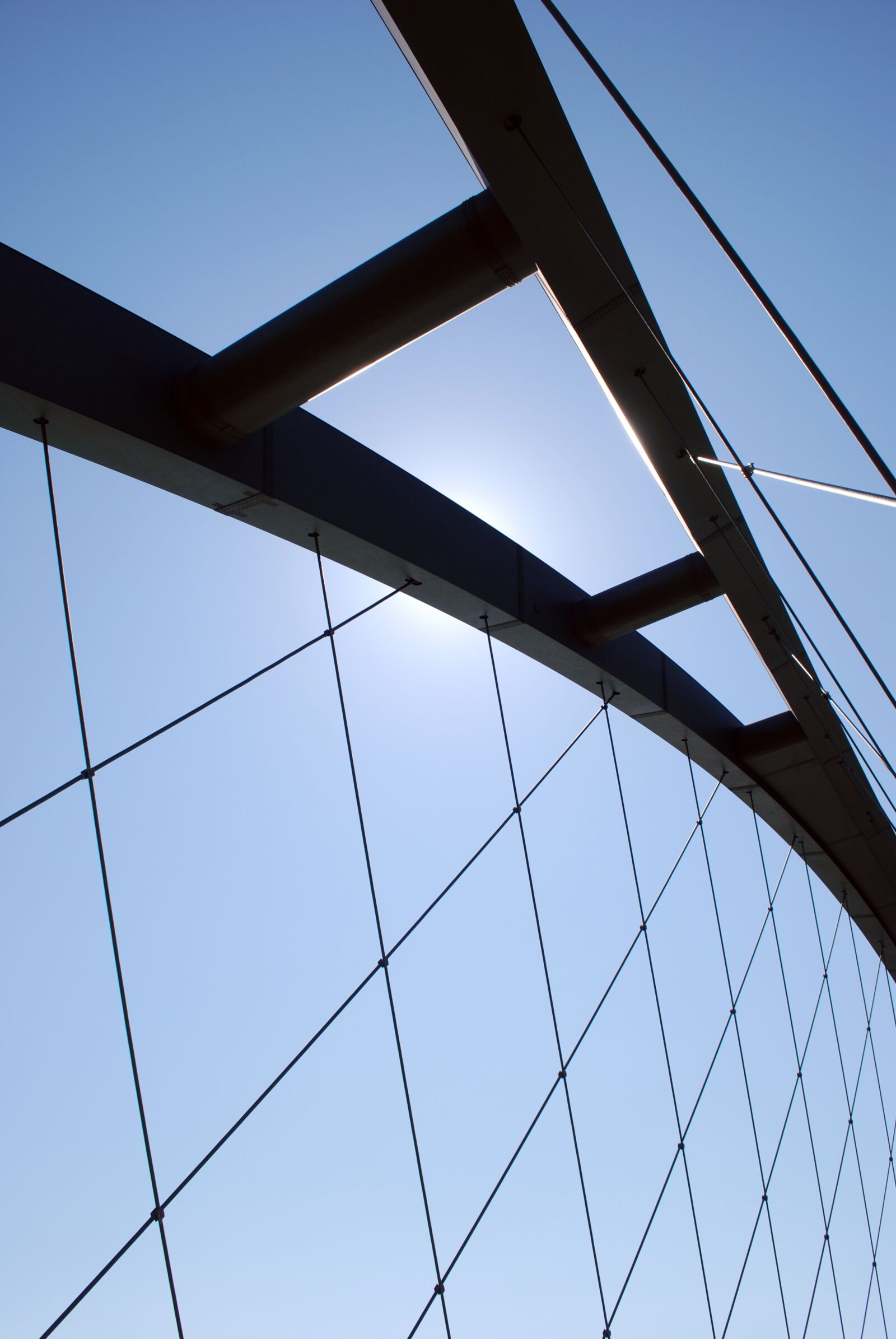 Nikon D80 sample photo. Fehmarnsund bridge, steel, contemporary photography