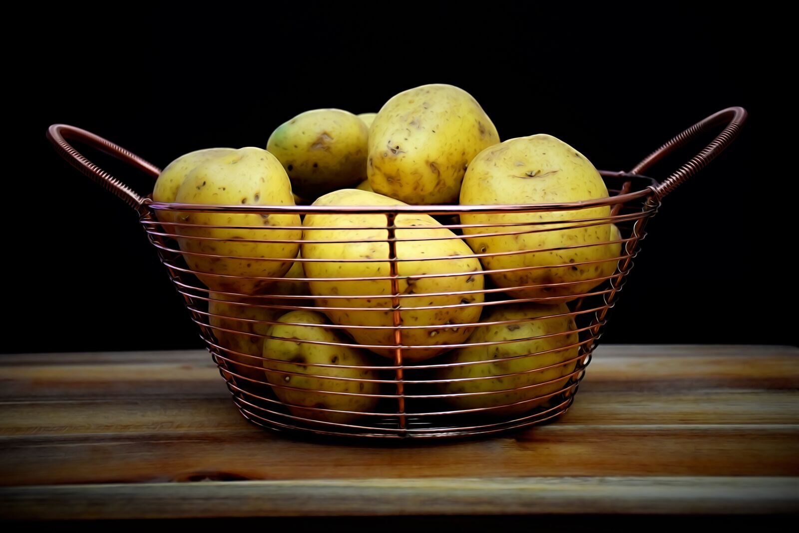 Nikon D5500 sample photo. Potatoes, food, vegetables photography