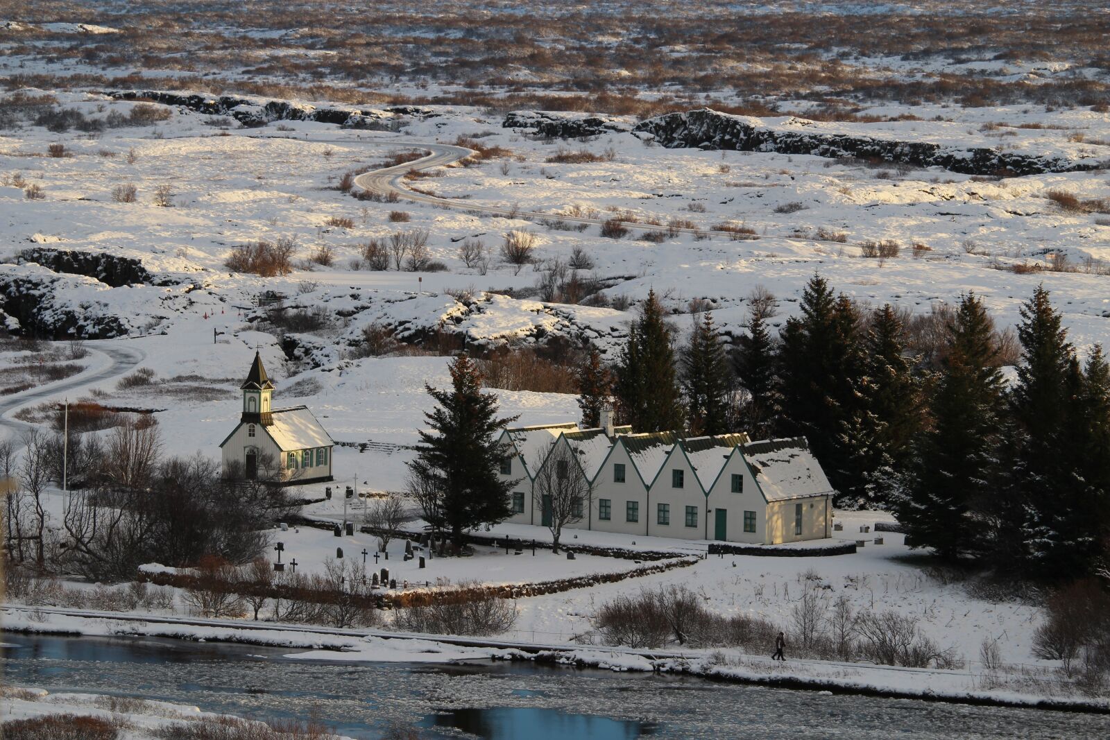 Canon EOS 1200D (EOS Rebel T5 / EOS Kiss X70 / EOS Hi) + Canon EF-S 55-250mm F4-5.6 IS STM sample photo. Iceland, church, nature photography