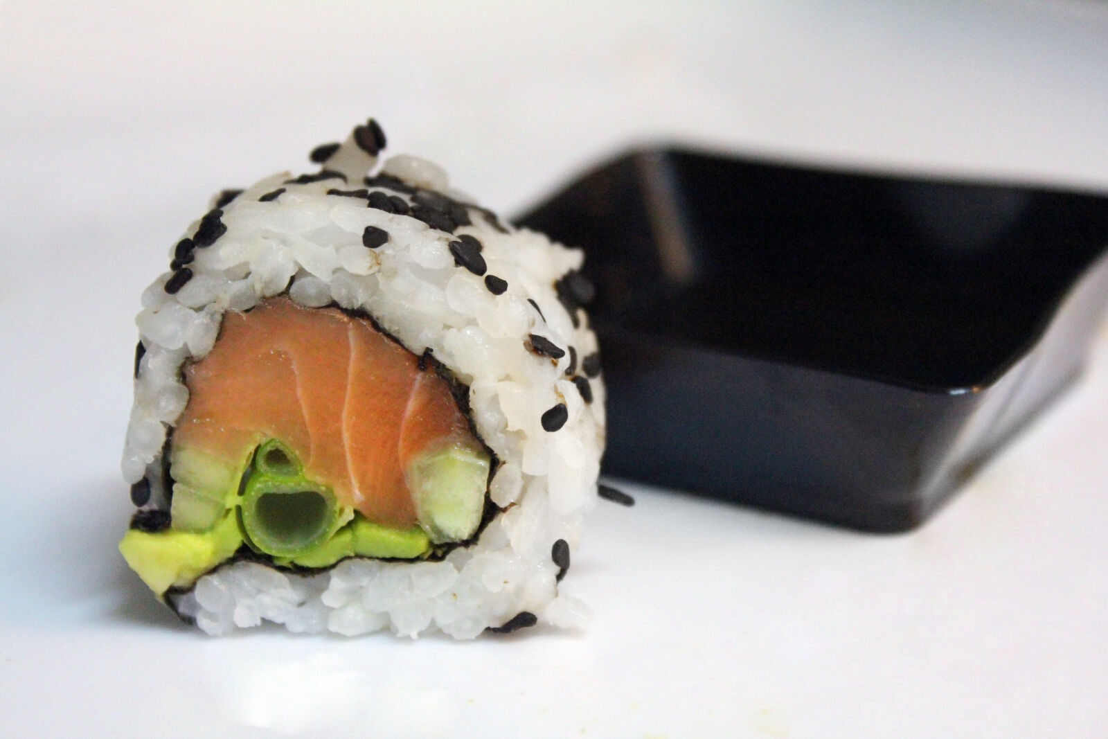 Canon EOS 60D + Canon EF-S 18-55mm F3.5-5.6 IS sample photo. Sushi photography