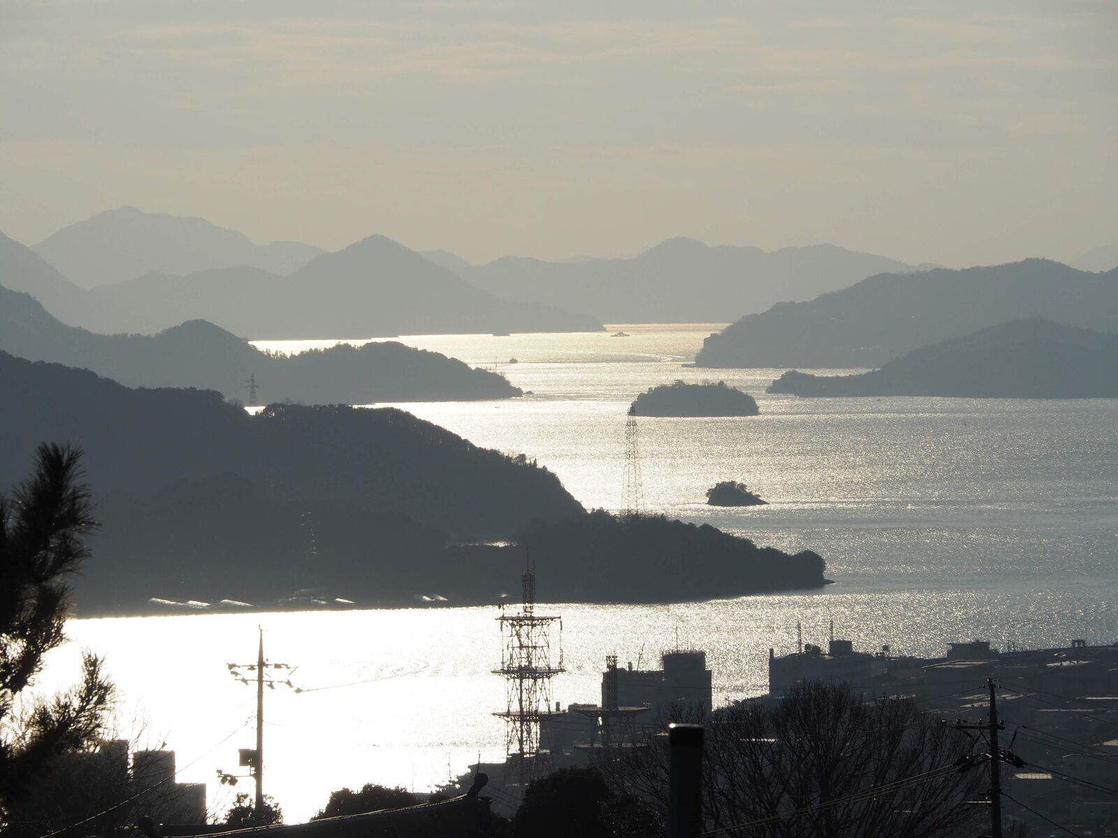 Olympus OM-D E-M5 II sample photo. Sea, island, sunset photography