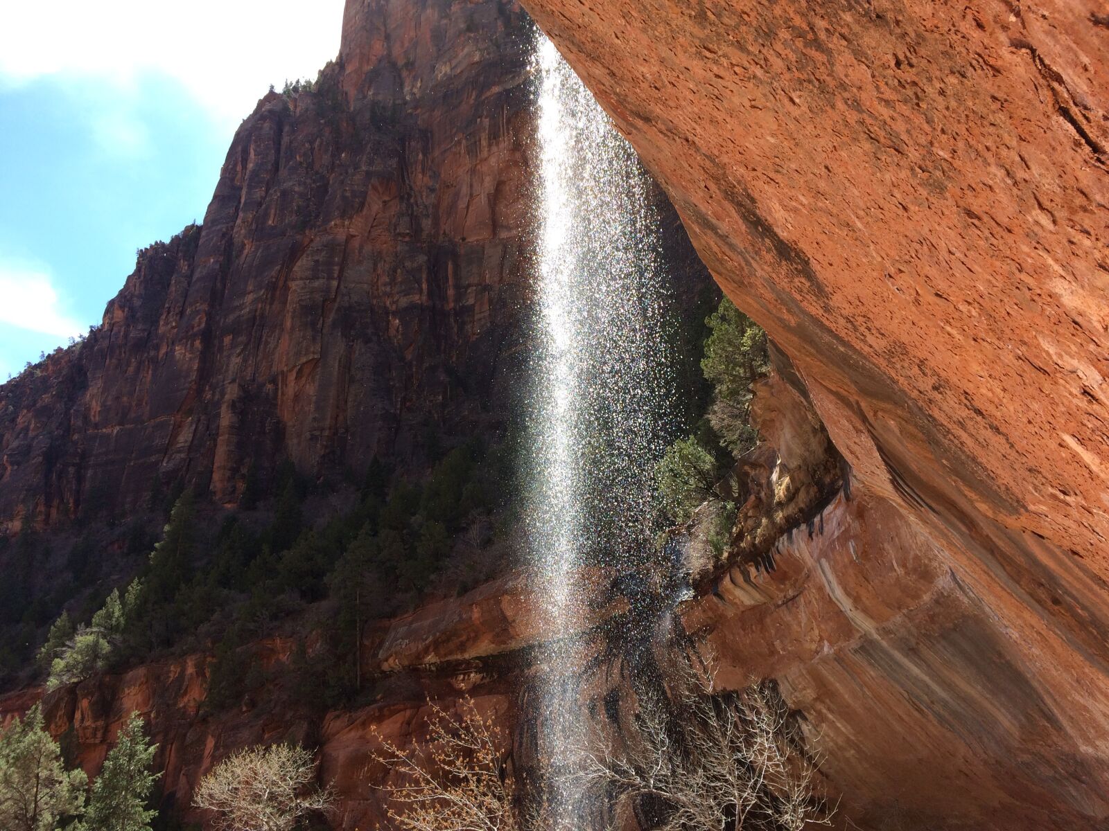 iPhone 5s back camera 4.15mm f/2.2 sample photo. Zion, utah, canyon photography