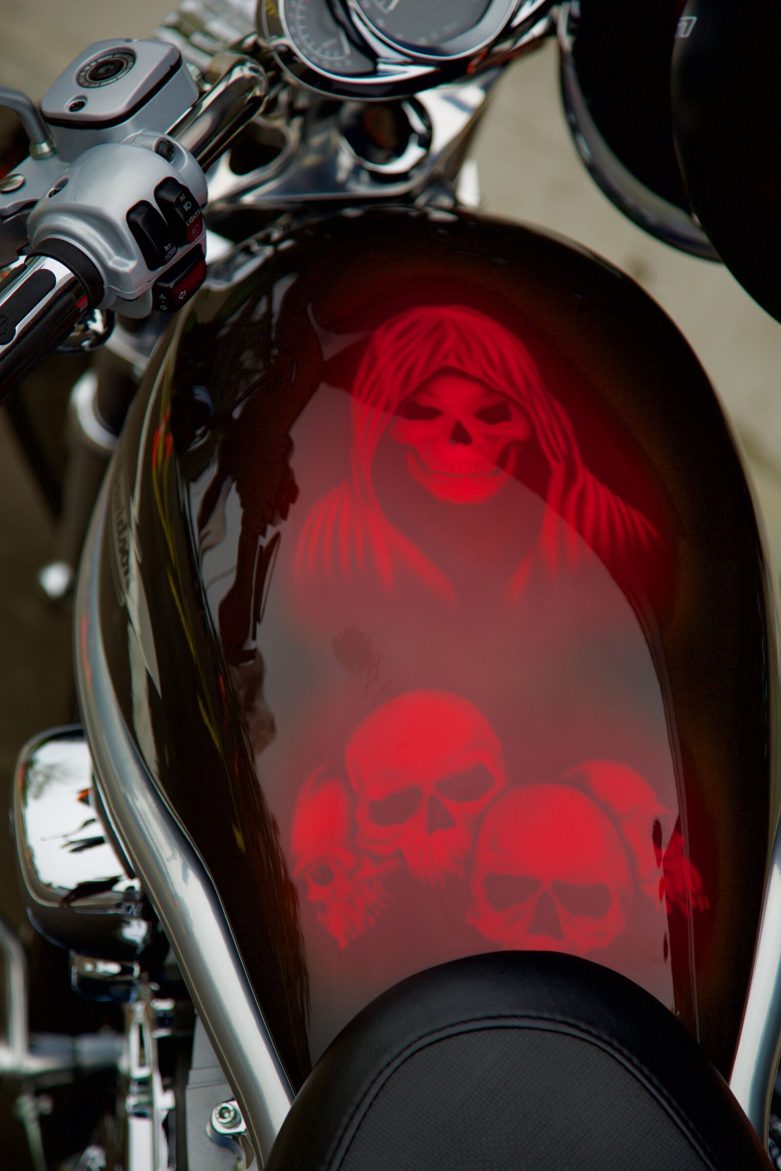 Canon EF 24-105mm F4L IS USM sample photo. Graphic, motorcycle, harley davidson photography