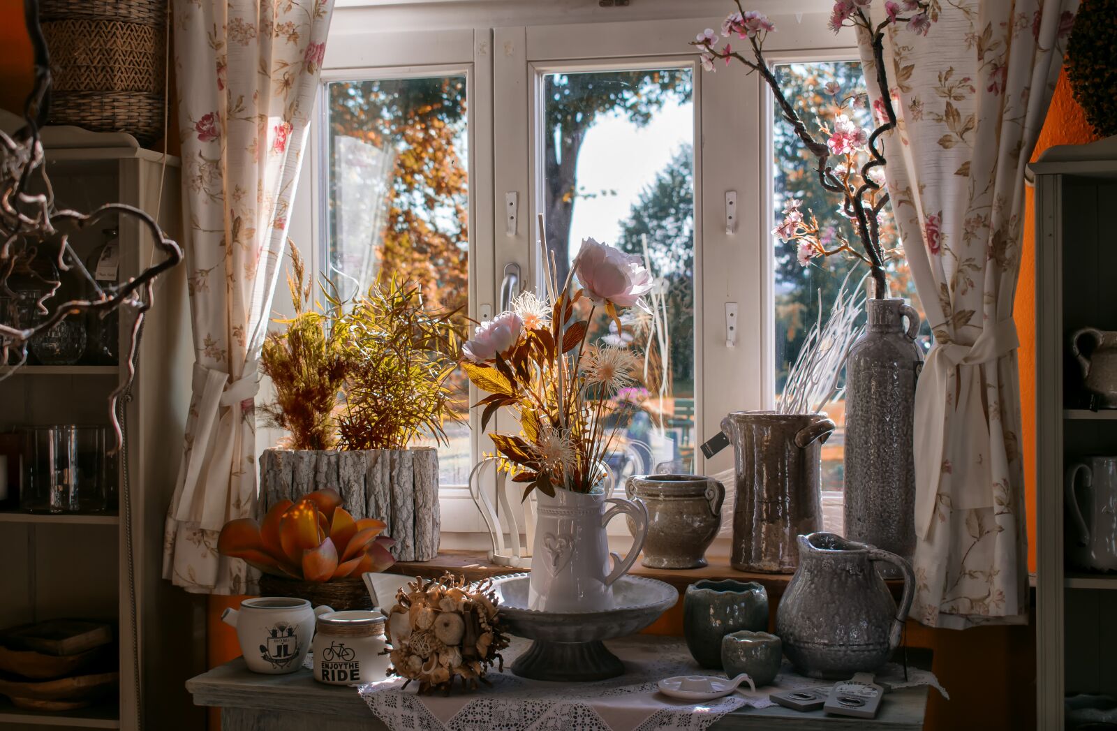 Nikon D3300 sample photo. Window, light, vases photography