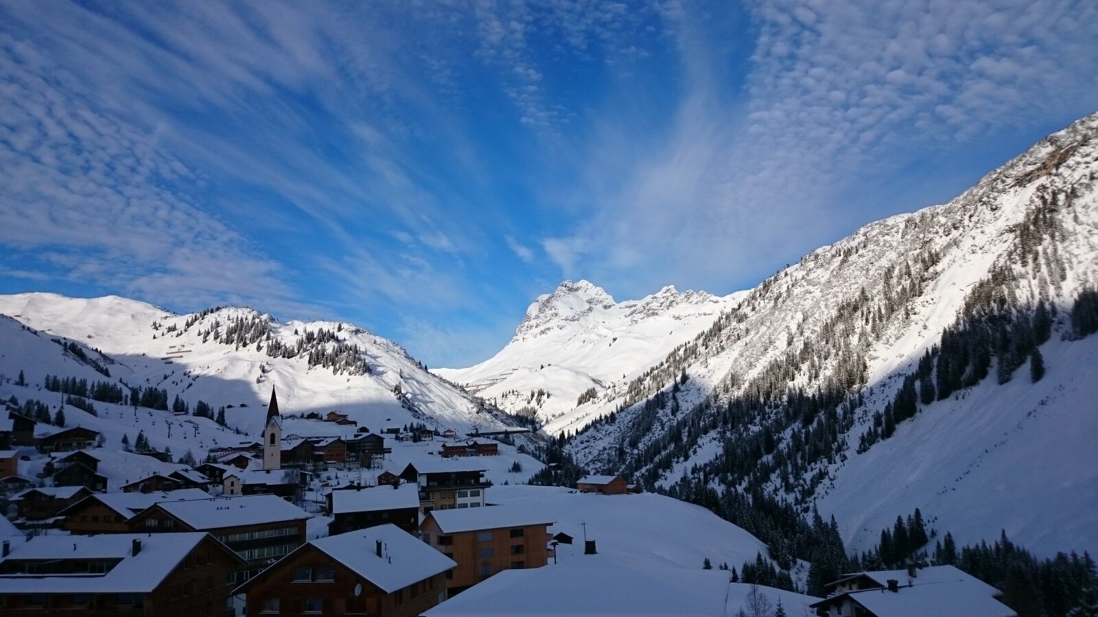 Sony Xperia Z1 Compact sample photo. Winter, snow, mountains photography