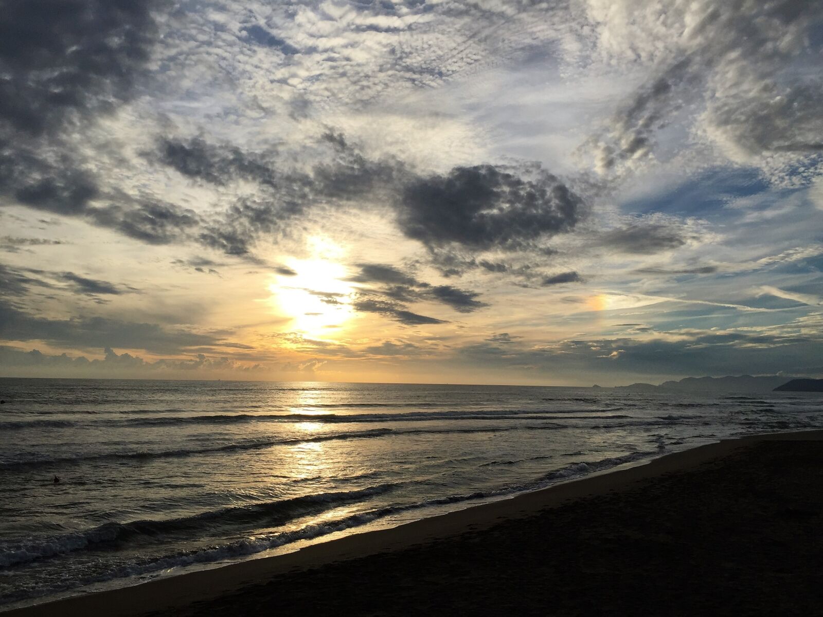 Apple iPhone 6 sample photo. Abendstimmung, sea, surf photography