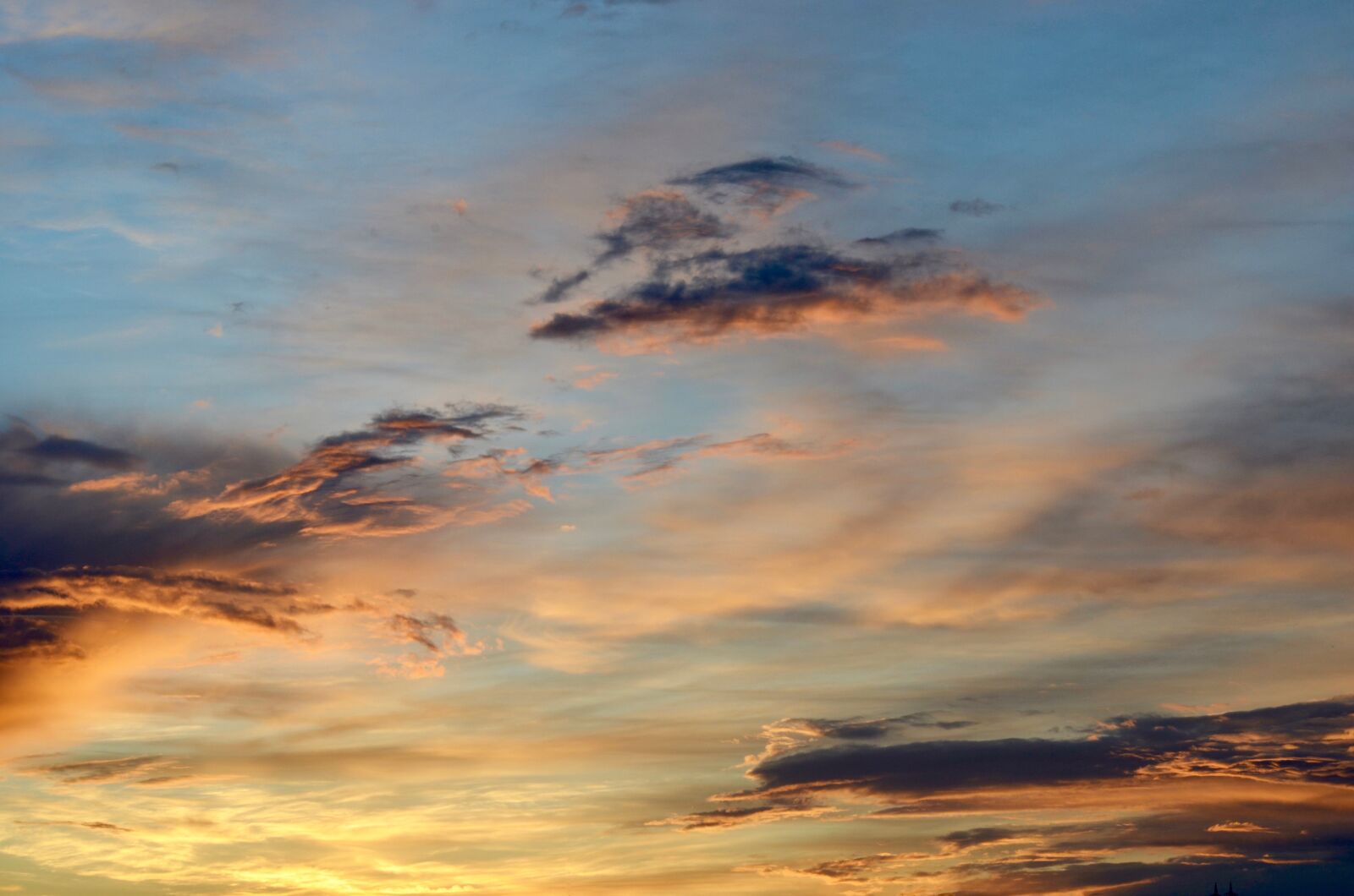 Nikon D5100 sample photo. Evening sky, sunset, sky photography
