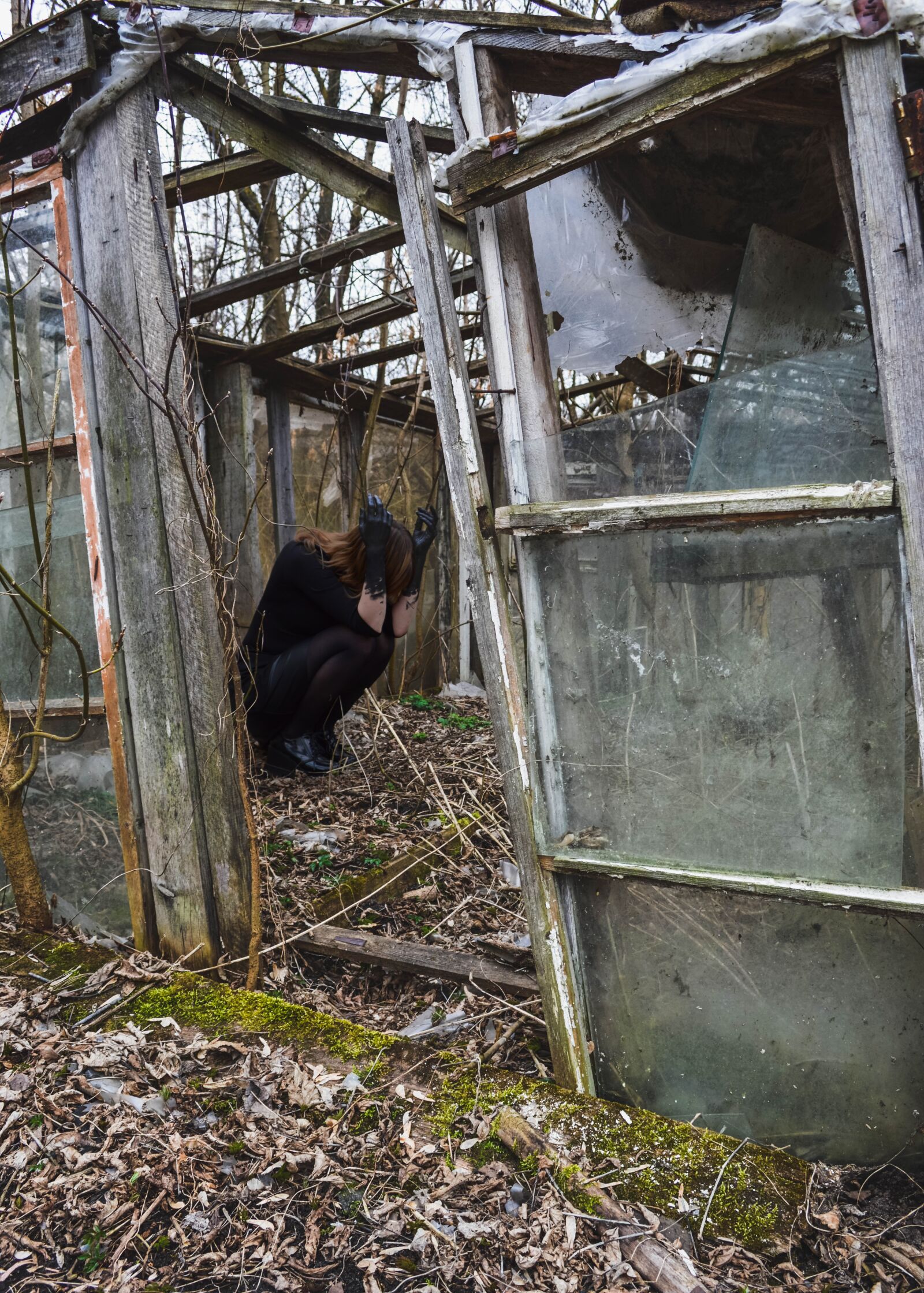 Nikon D3200 sample photo. Mystic, horror, ghost photography