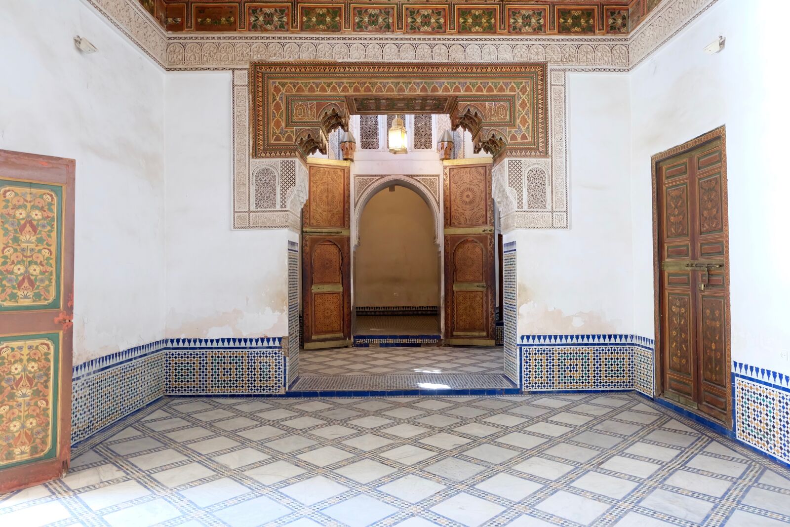 Fujifilm X-A2 sample photo. The bahia palace, marrakech photography