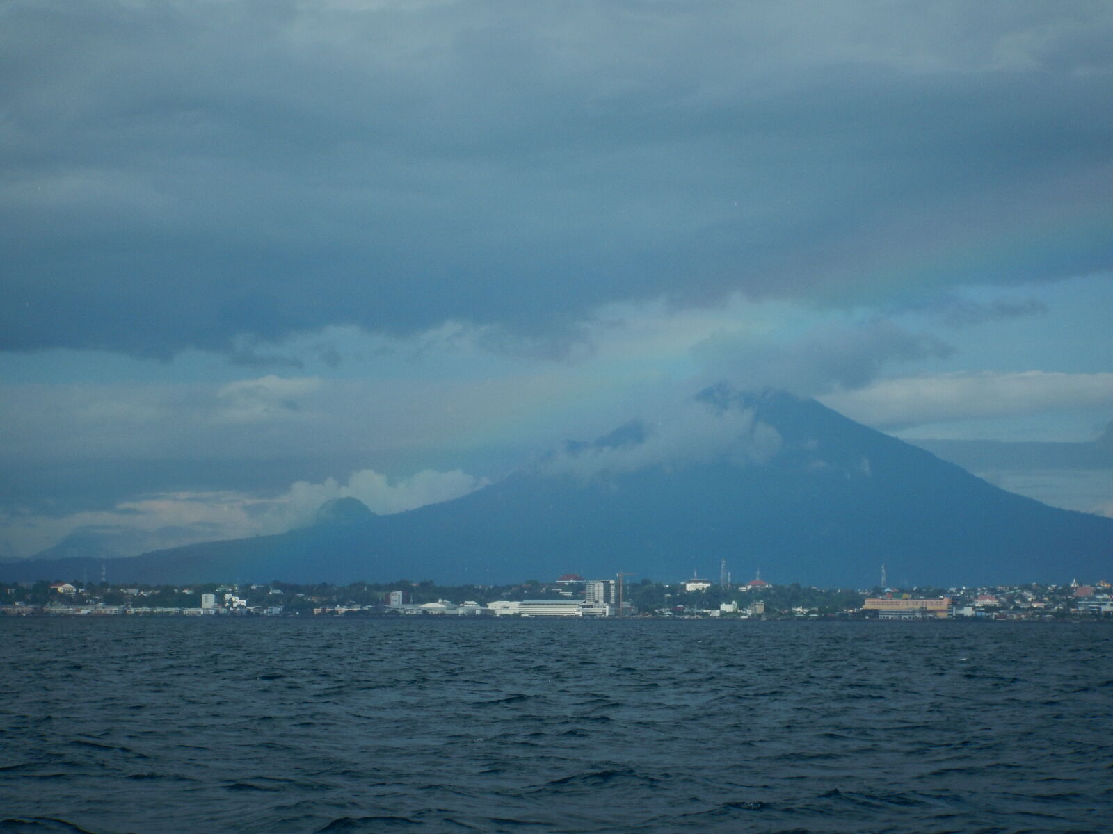 Nikon Coolpix AW130 sample photo. Sea, volcano photography