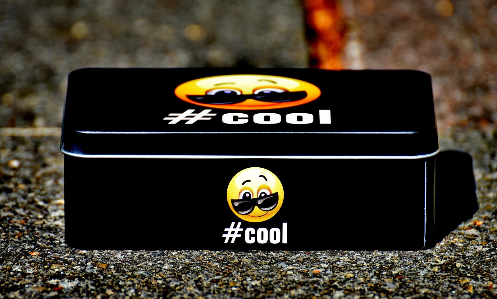 Nikon D7200 sample photo. Smiley, cool, box photography