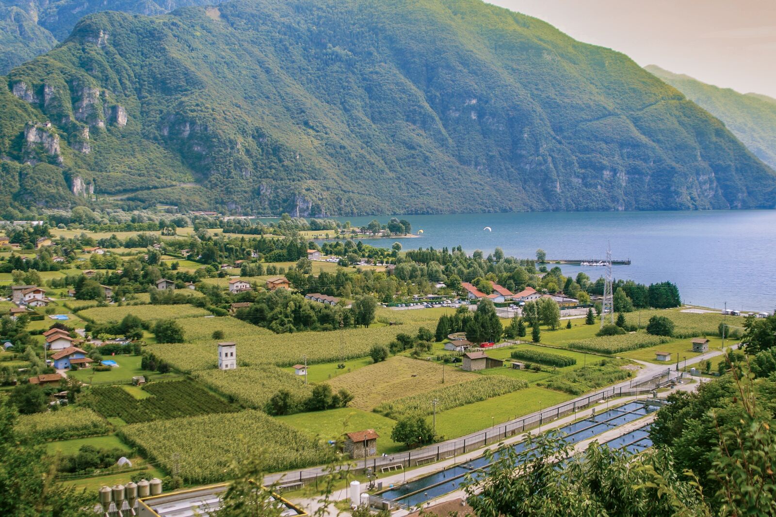 Sony SLT-A58 sample photo. Lake idro, lake, lago photography