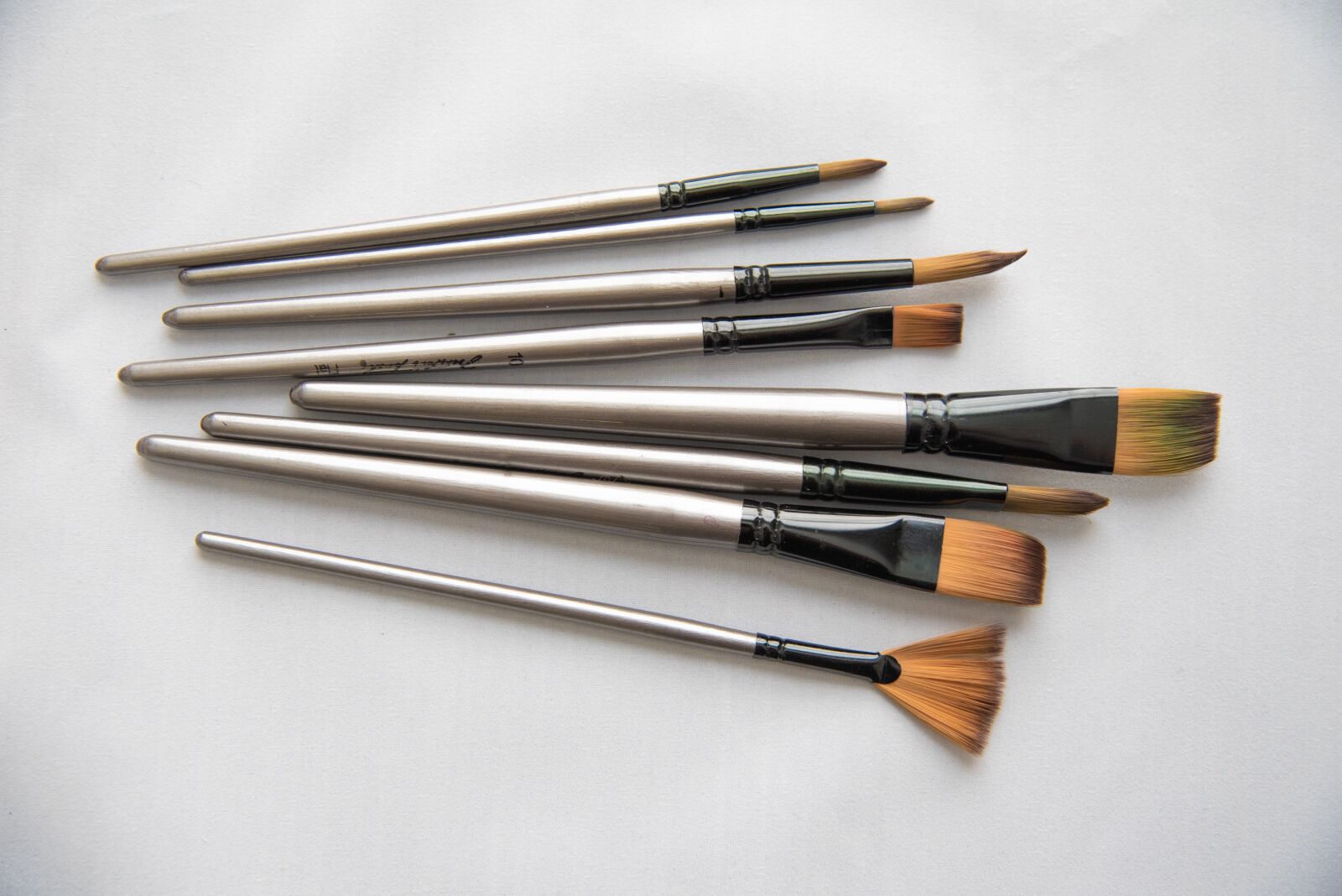 Nikon D750 sample photo. Art supplies, paint brushes photography