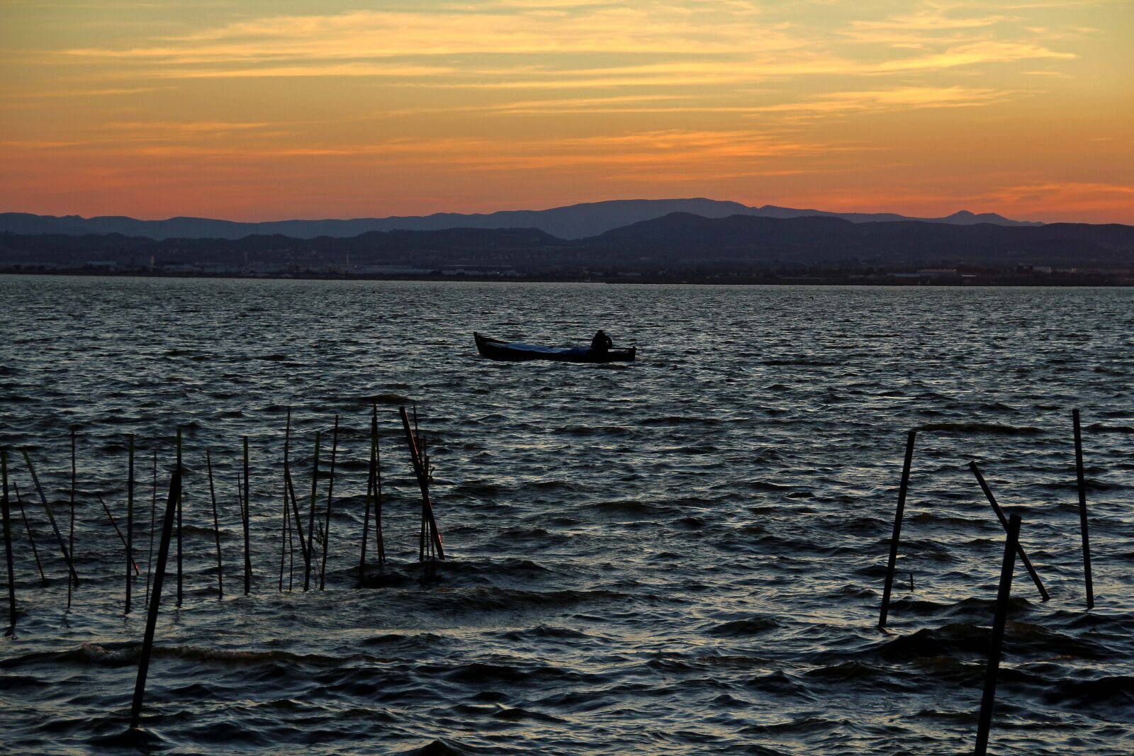 Canon EOS 60D sample photo. Boat, sunset, beach photography