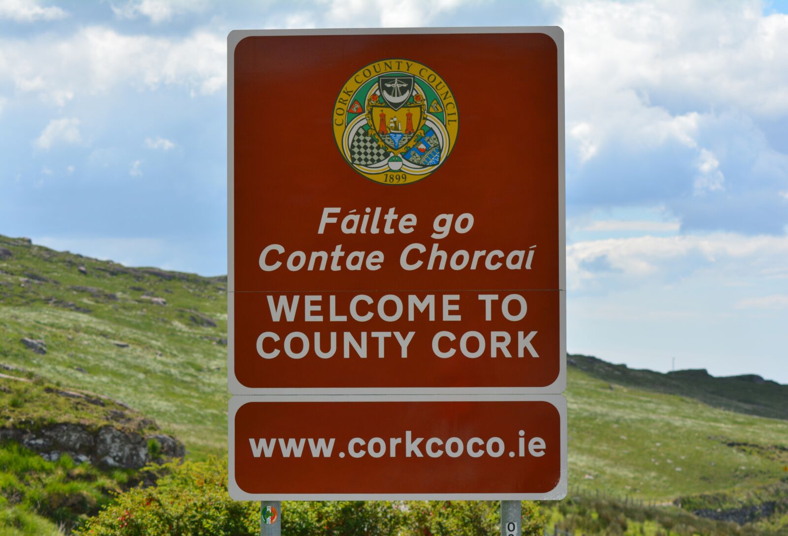 Nikon D5200 sample photo. Shield, characters, ireland photography