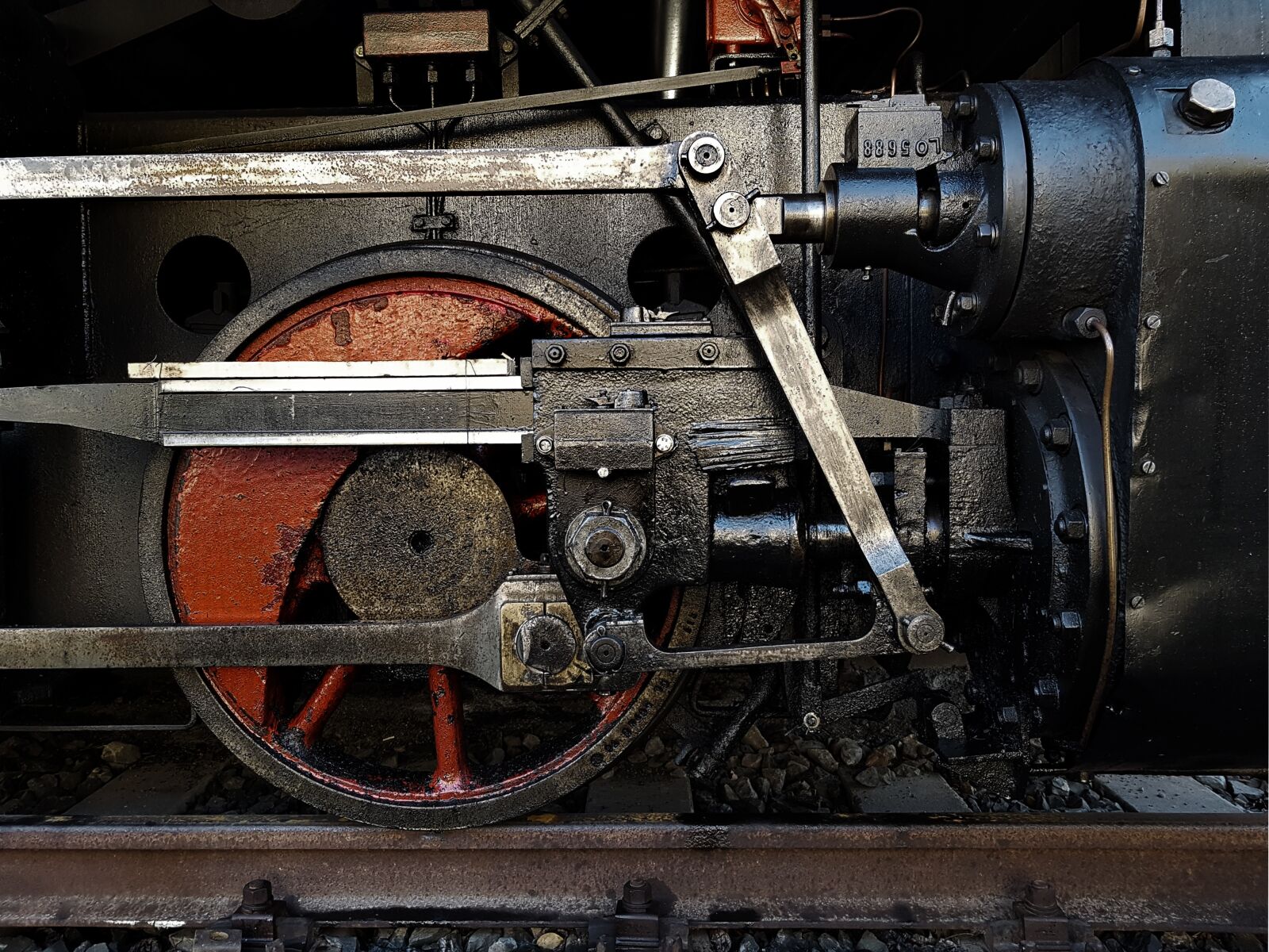 Samsung Galaxy S7 Edge sample photo. Train, round, railway photography