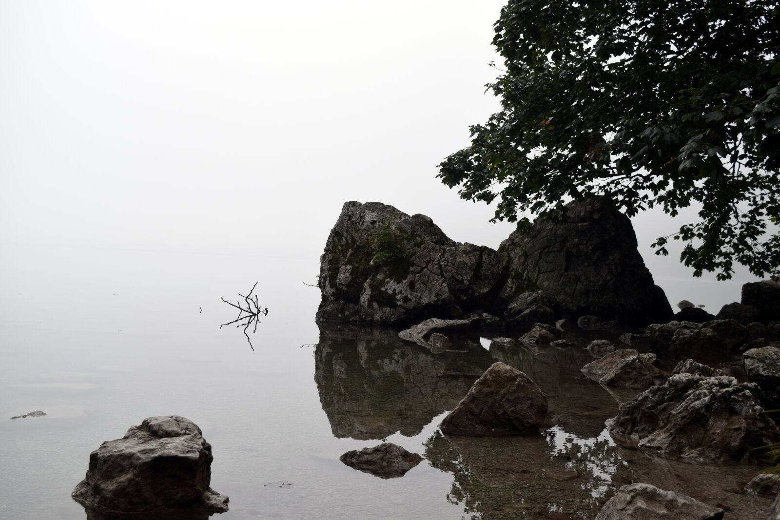 Nikon D5300 sample photo. Water, fog, lake photography