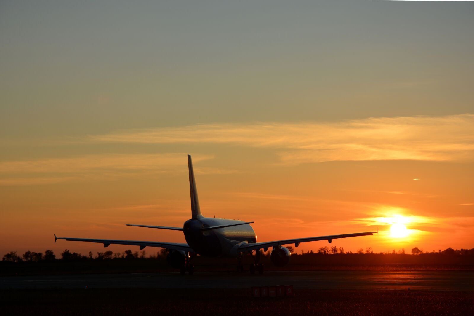 Nikon D7100 sample photo. Plane, sunset, sky photography