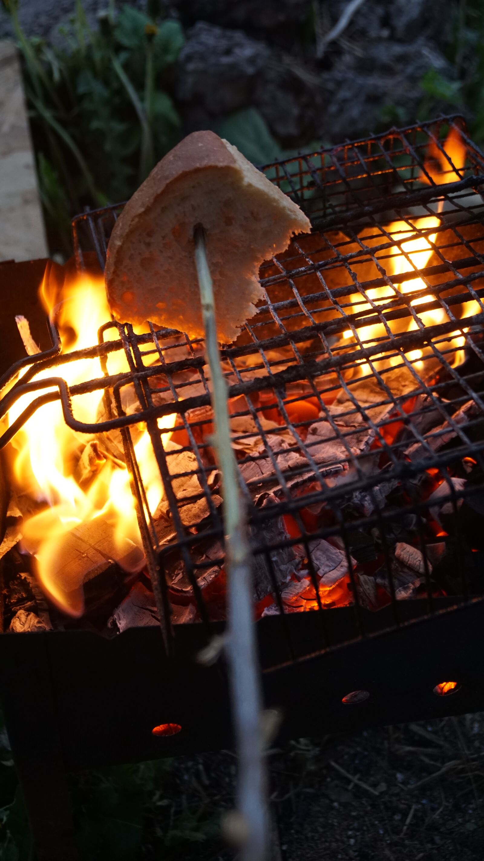 Sony a6000 sample photo. Bread, fire, fry photography