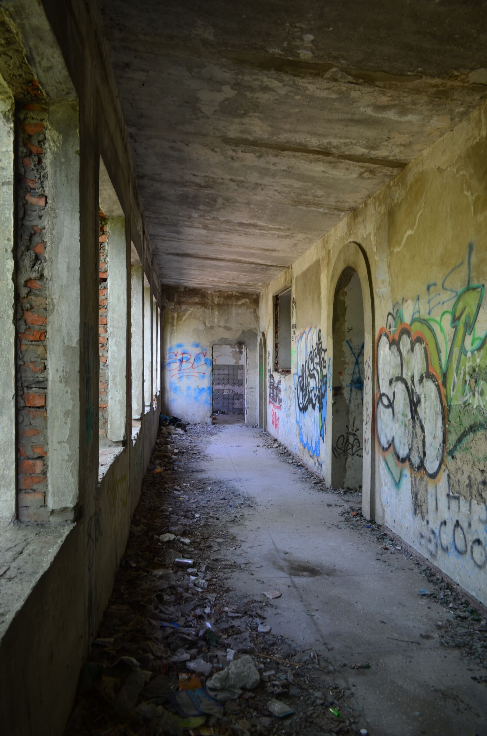 Nikon D5100 sample photo. Building, the destruction of photography