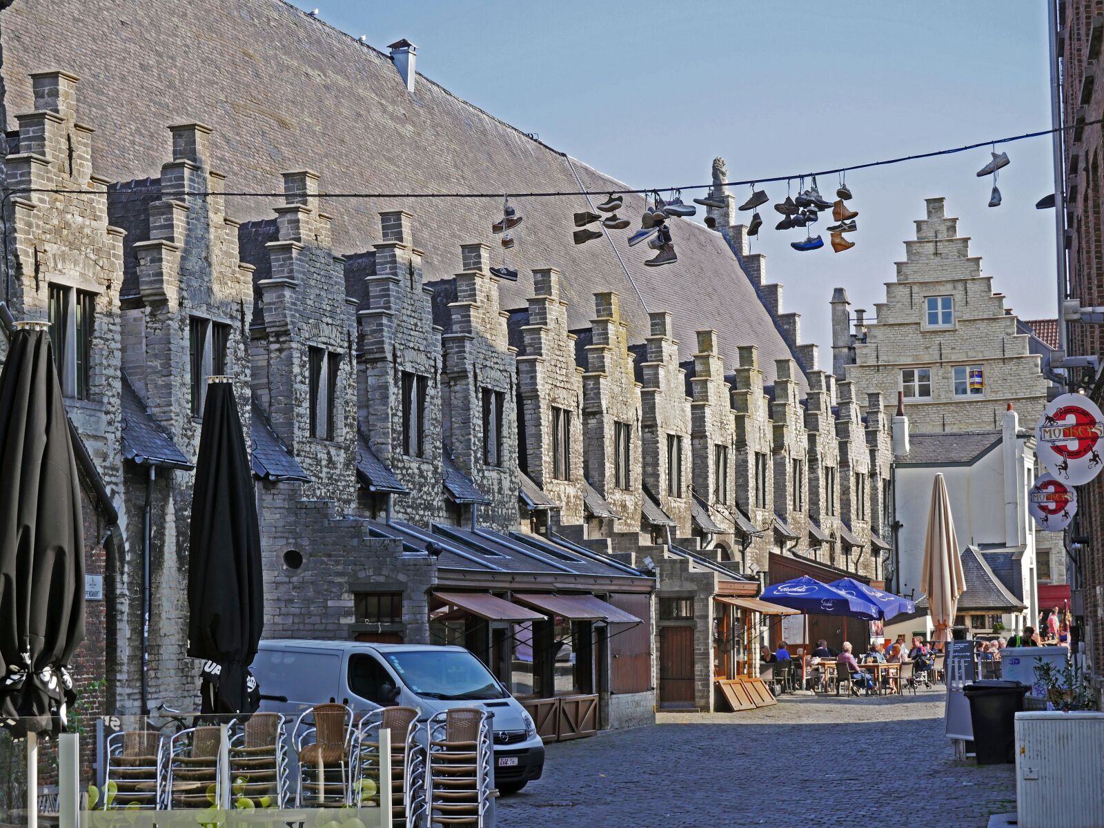 Panasonic Lumix DMC-GX8 sample photo. Historic meat house, gent photography