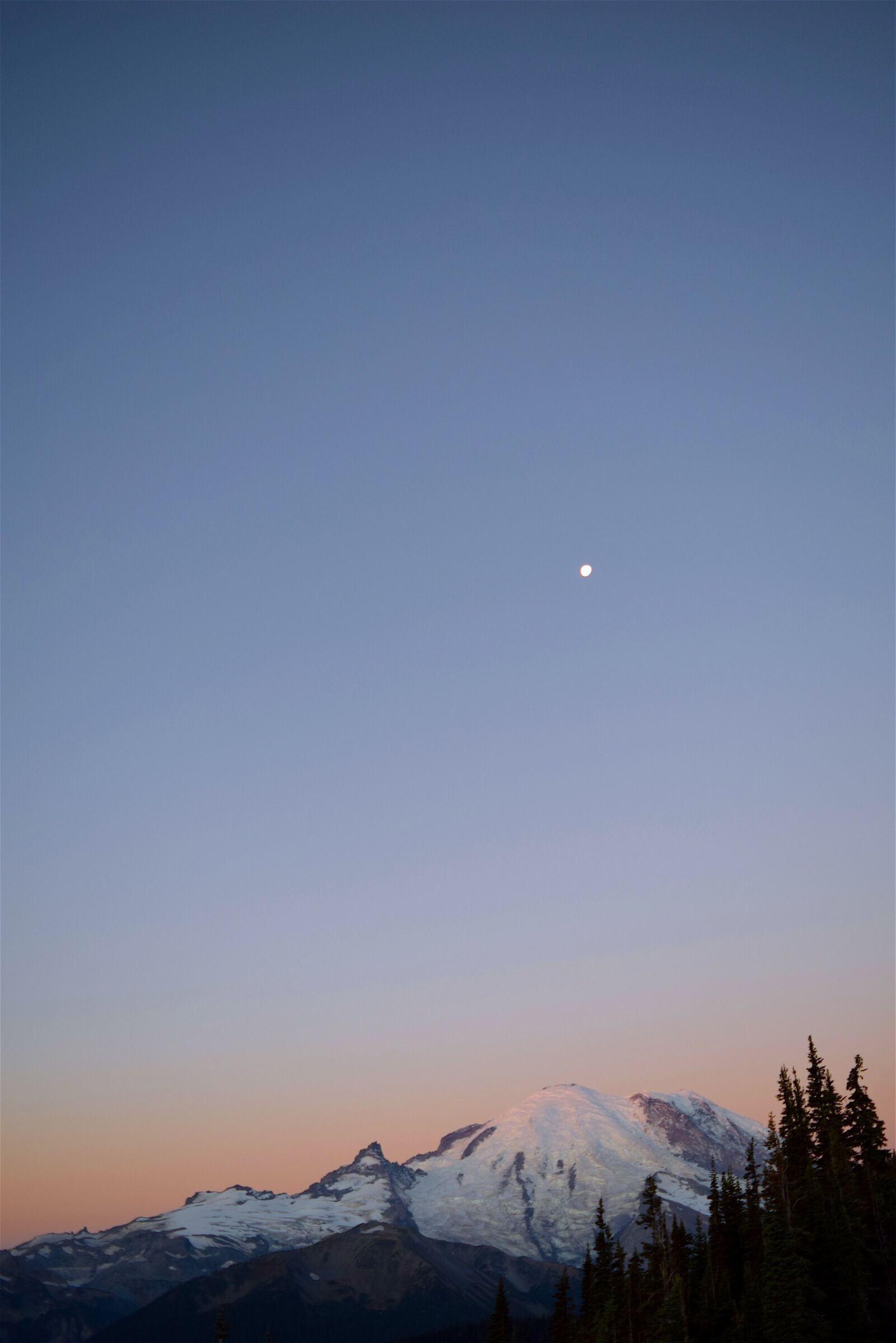 Nikon D3300 sample photo. Mountain, sunrise, trees photography