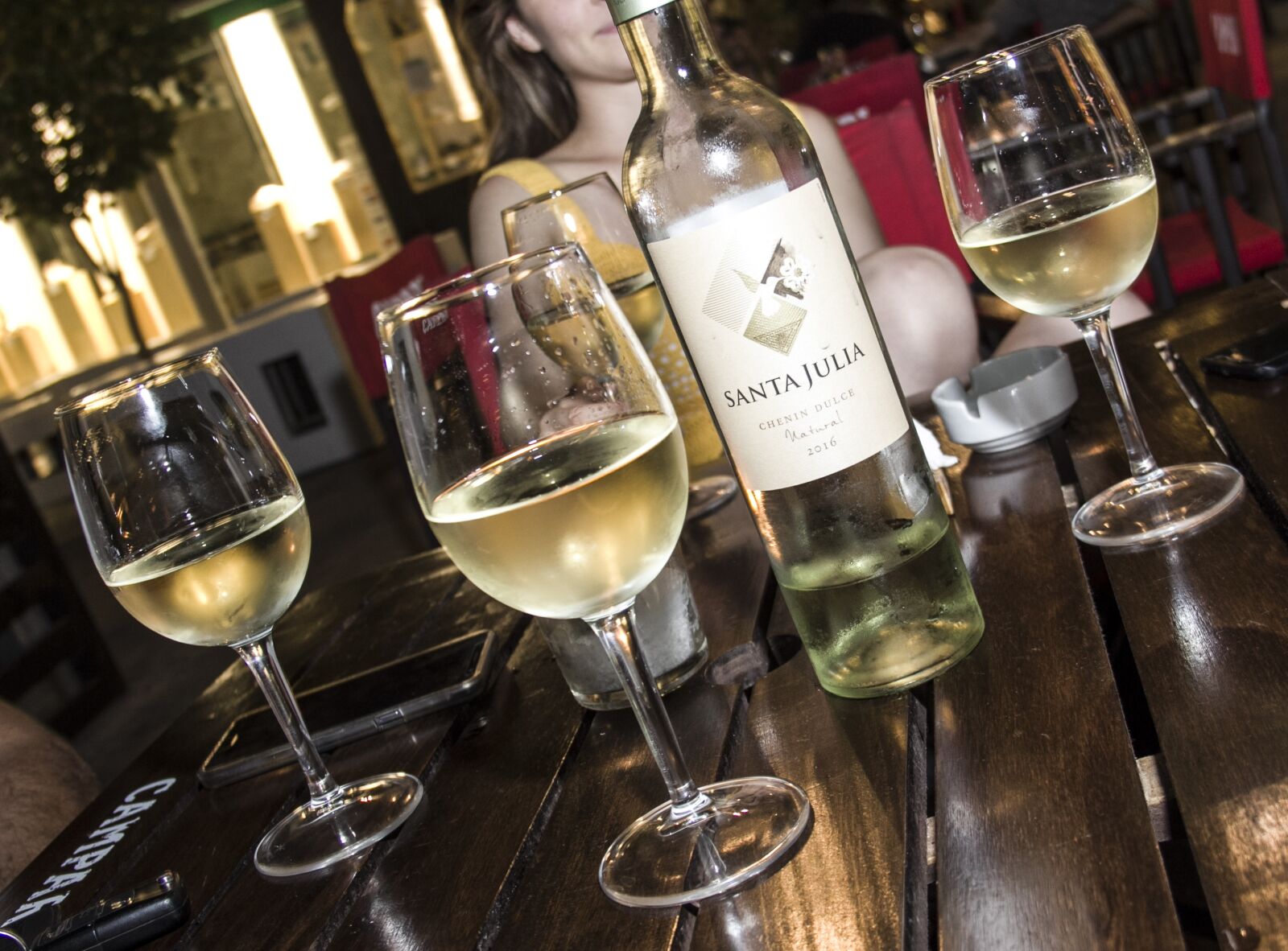 Canon EOS 60D sample photo. White wine, cups, celebration photography