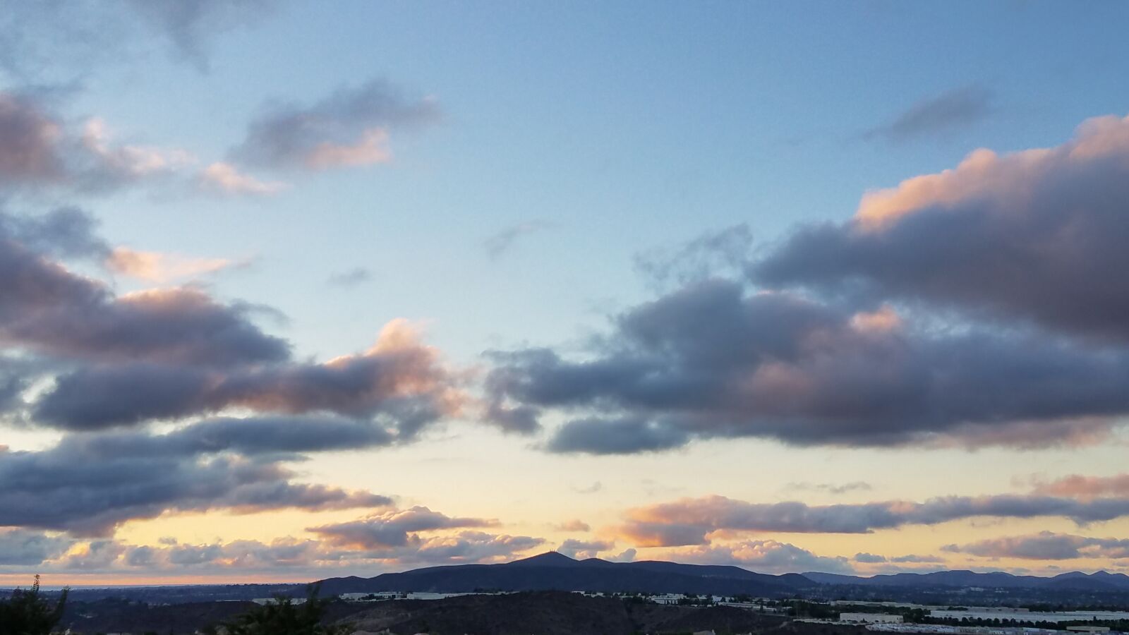 Samsung Galaxy S7 sample photo. Sunset, clouds, sky photography