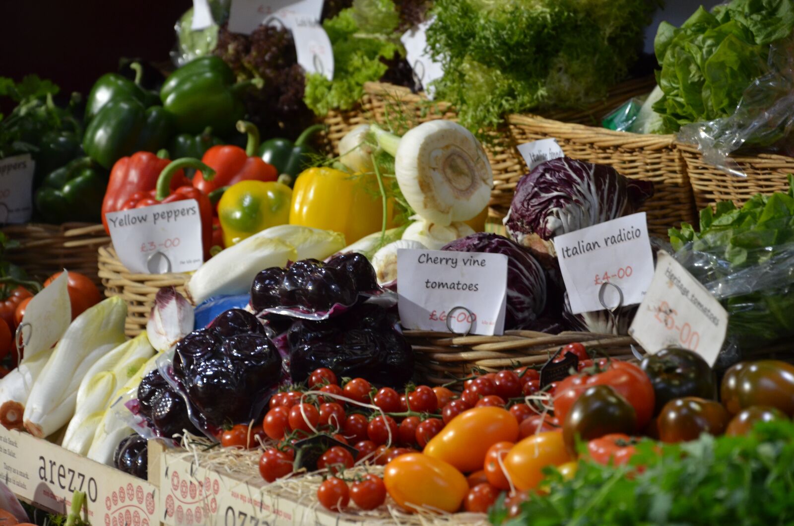 Nikon D7000 sample photo. Fruit, vegetables, market photography