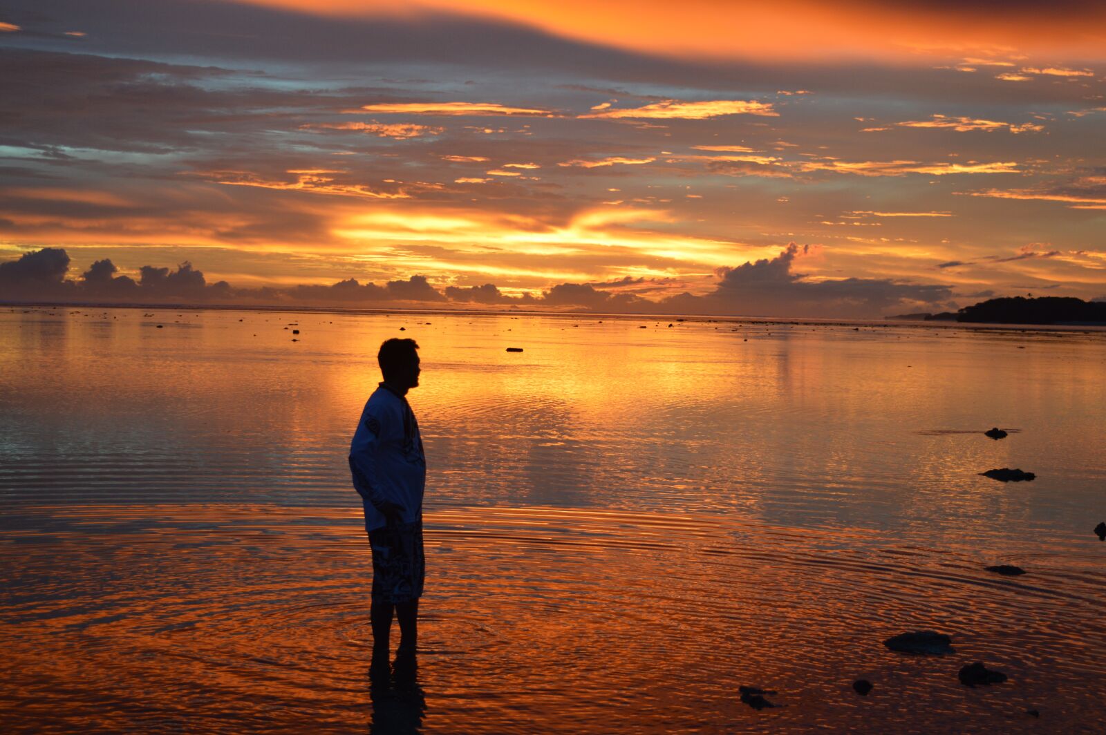 Nikon D3200 sample photo. Sunset, dawn, water photography
