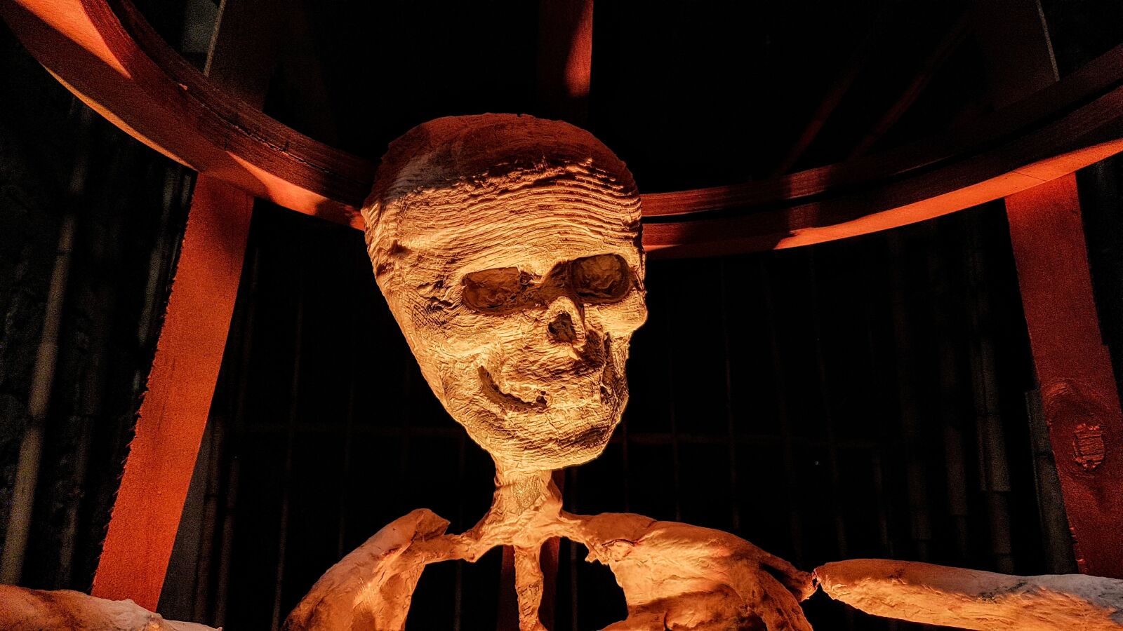 Samsung Galaxy S7 Edge sample photo. Skeleton, night, pirate photography