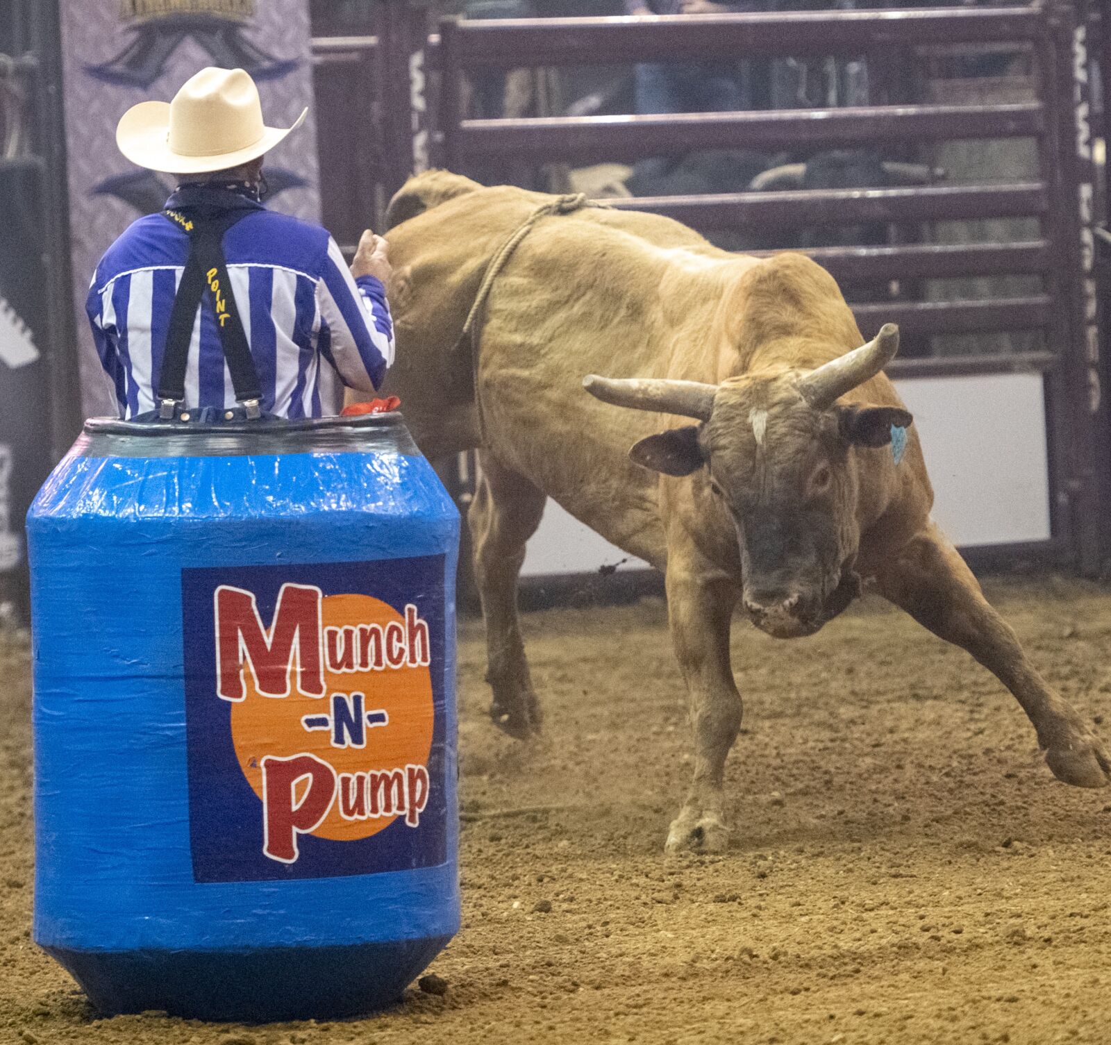 Nikon D850 sample photo. Clown, rodeo, cowboy photography