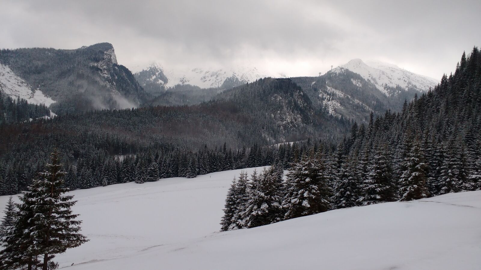 Motorola MotoG3 sample photo. Snow, winter, mountain photography