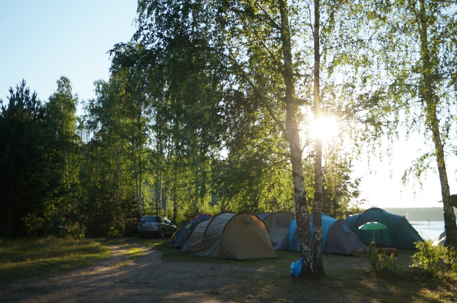 Sony SLT-A57 sample photo. Morning, dawn, summer photography