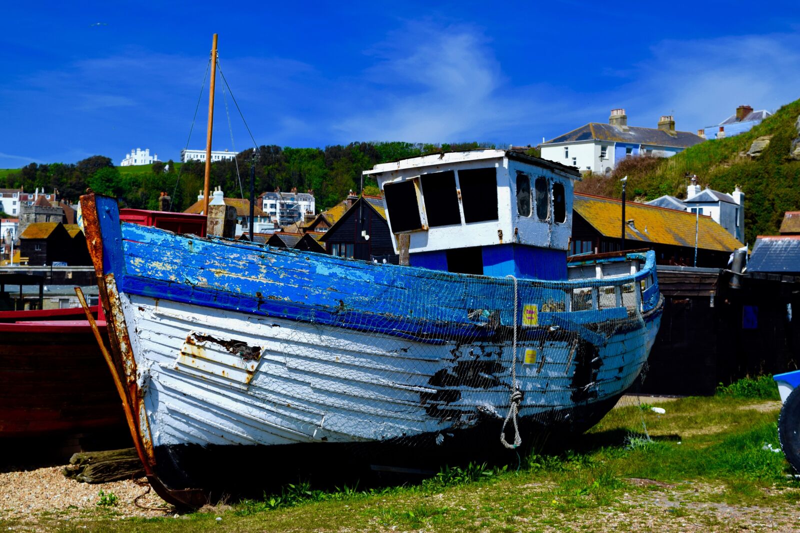 Nikon D3300 sample photo. Hastings, boats, bo photography